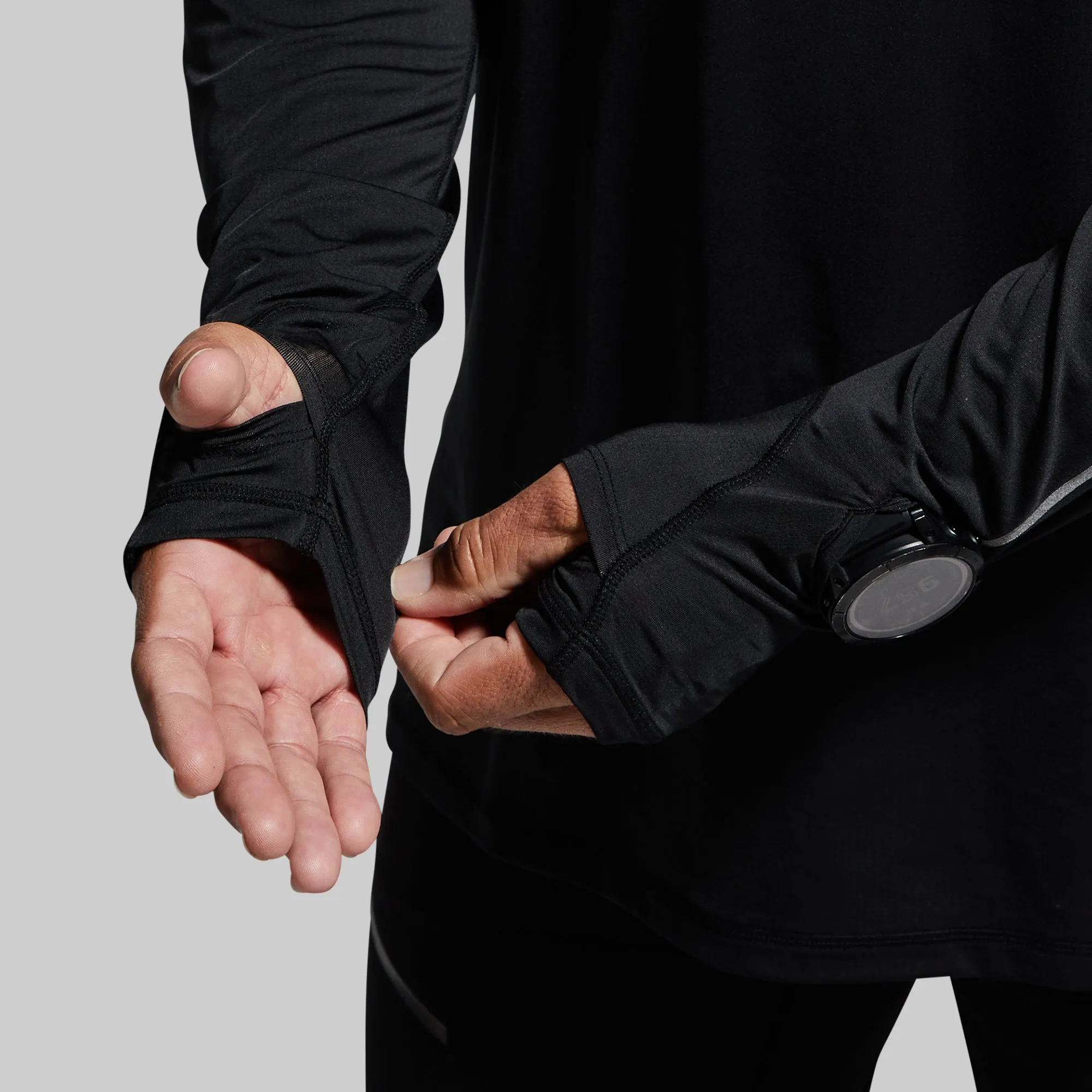 Men's Endurance Long Sleeve Shirt (Black) sold by Born Primitive product image thumbnail 4