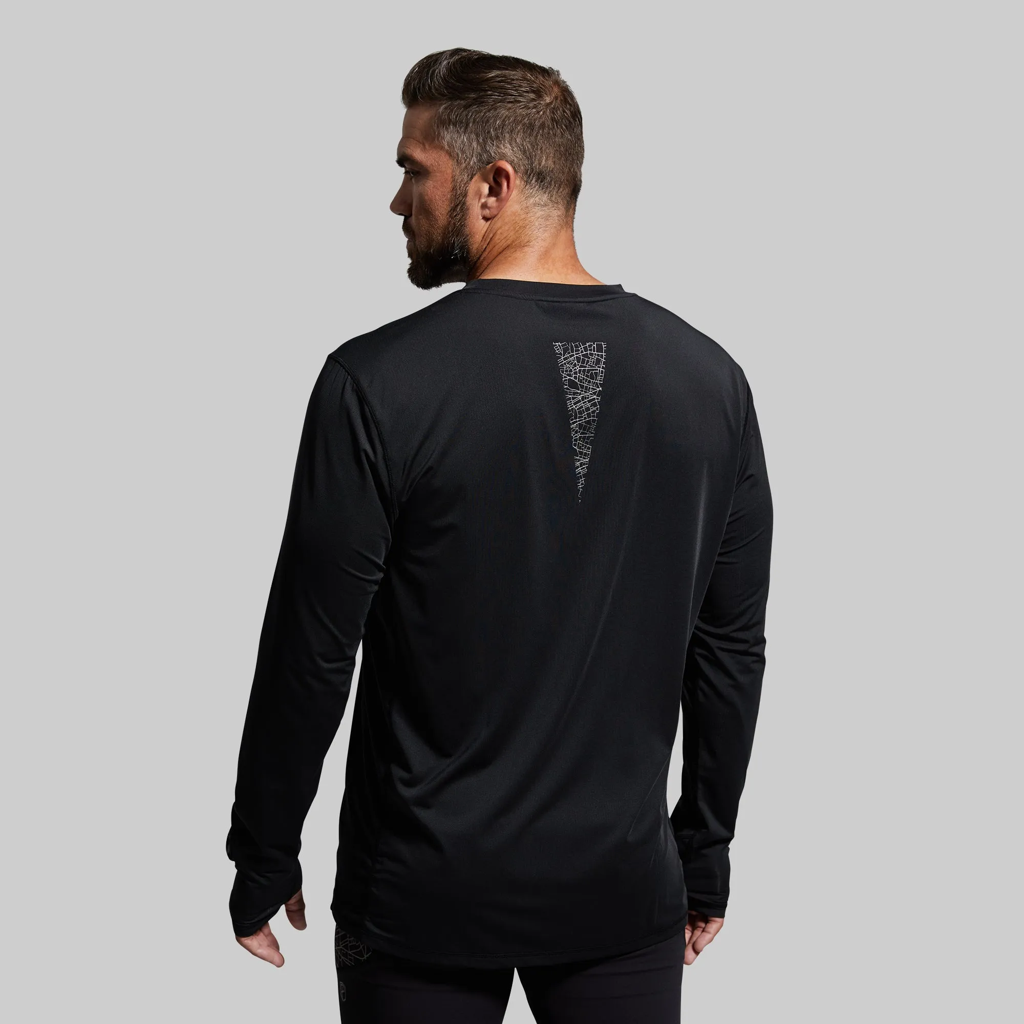 Men's Endurance Long Sleeve Shirt (Black) sold by Born Primitive product image thumbnail 2