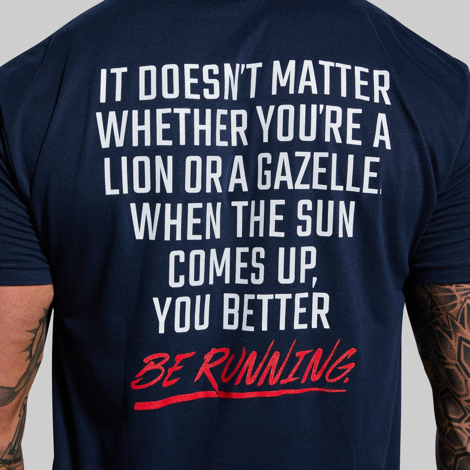 Modern Savage T-Shirt (Midnight Navy) sold by Born Primitive product image thumbnail 3