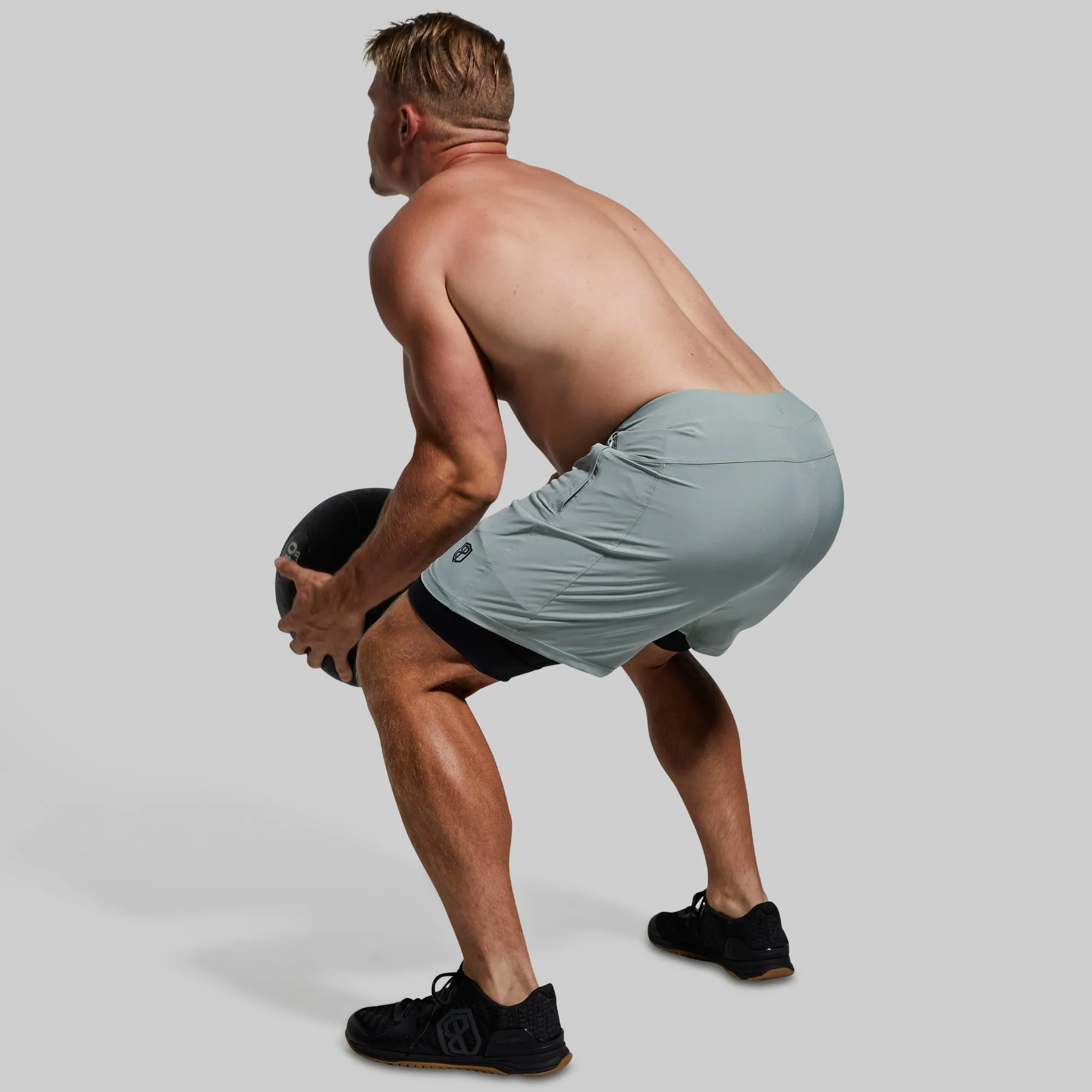 Versatile Short w/ Compression 7" (Sea Sage) sold by Born Primitive product image thumbnail 4