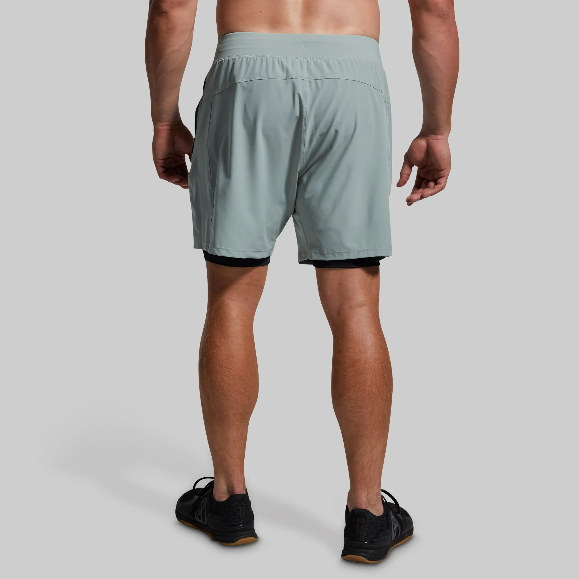 Versatile Short w/ Compression 7" (Sea Sage) sold by Born Primitive product image thumbnail 3