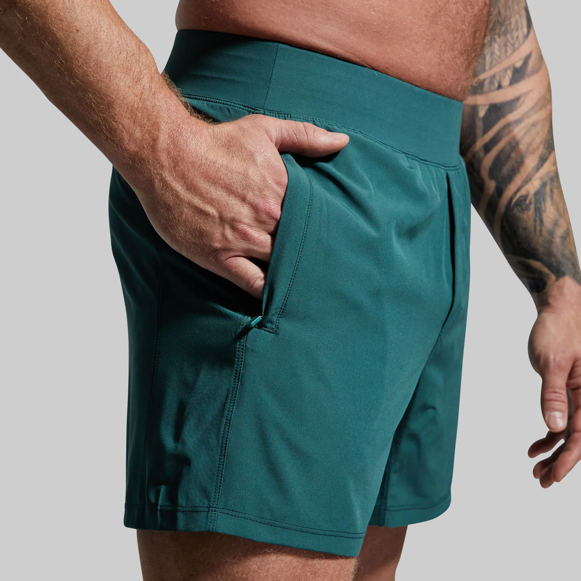 Versatile Short w/ Compression 5" (Leaf) sold by Born Primitive product image thumbnail 5