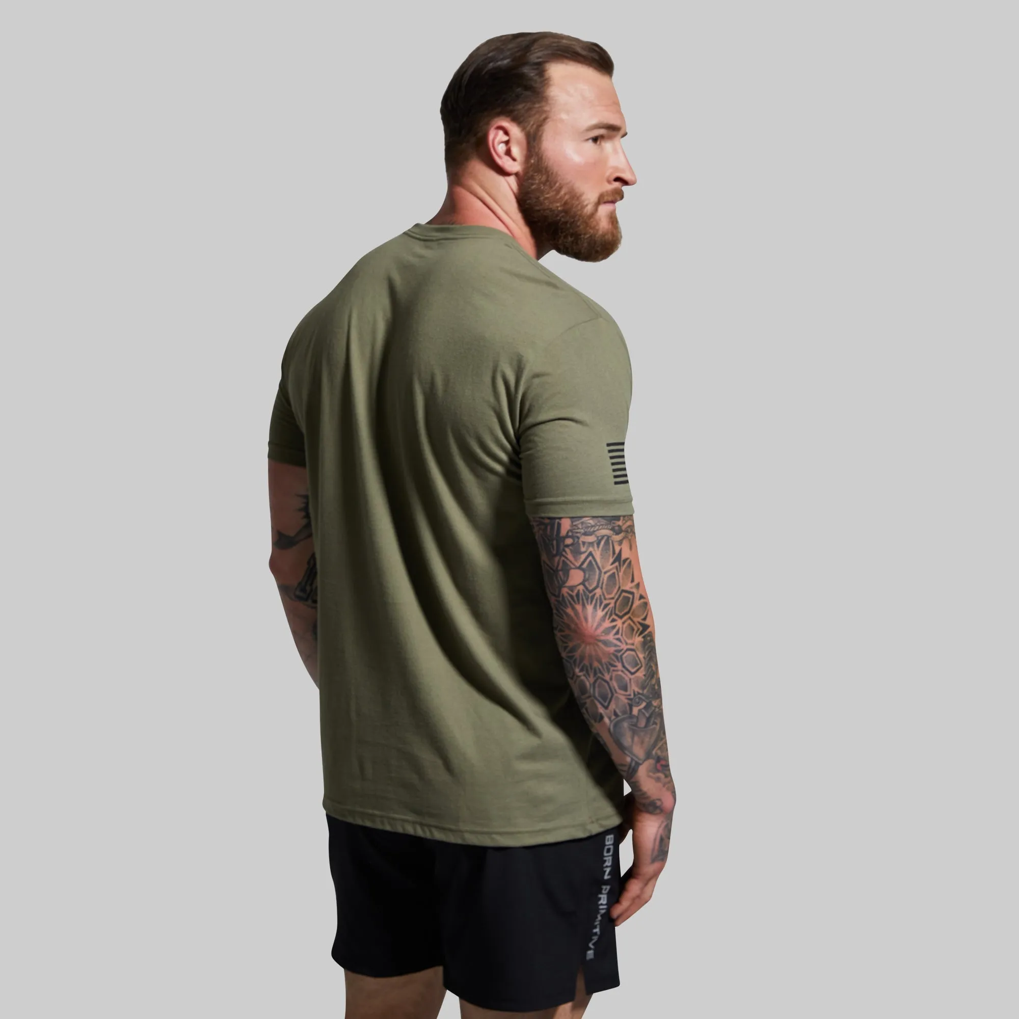 Property of Born Primitive Tee (Tactical Green) sold by Born Primitive product image thumbnail 2