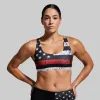 Vitality Sports Bra (Thin Red Line) sold by Born Primitive