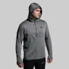 Men's Quiver Half Zip Hoodie (Wolf Grey) sold by Born Primitive