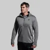 Men's Quiver Half Zip Hoodie (Wolf Grey) sold by Born Primitive