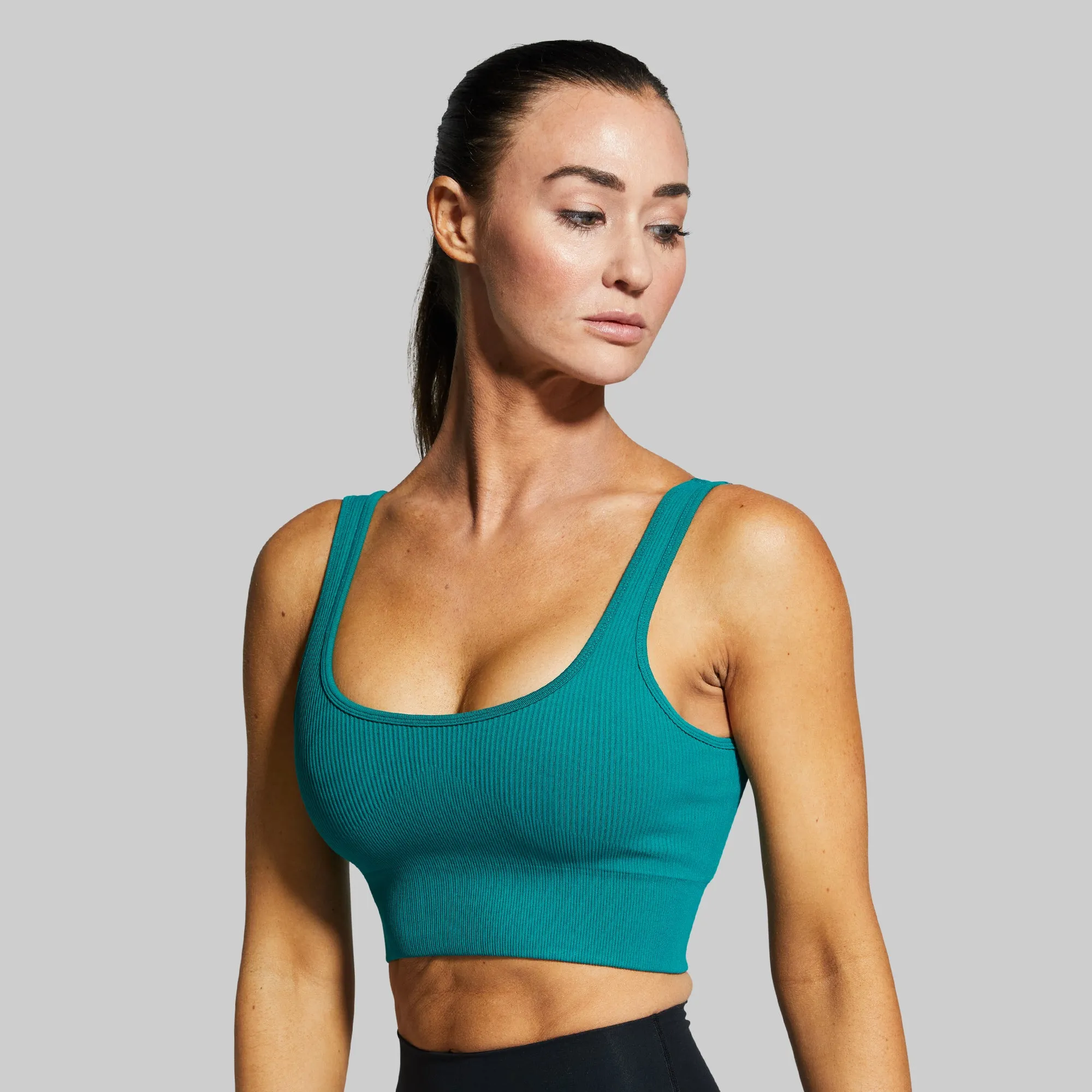 Studio Sports Bra (Emerald) sold by Born Primitive product image thumbnail 2