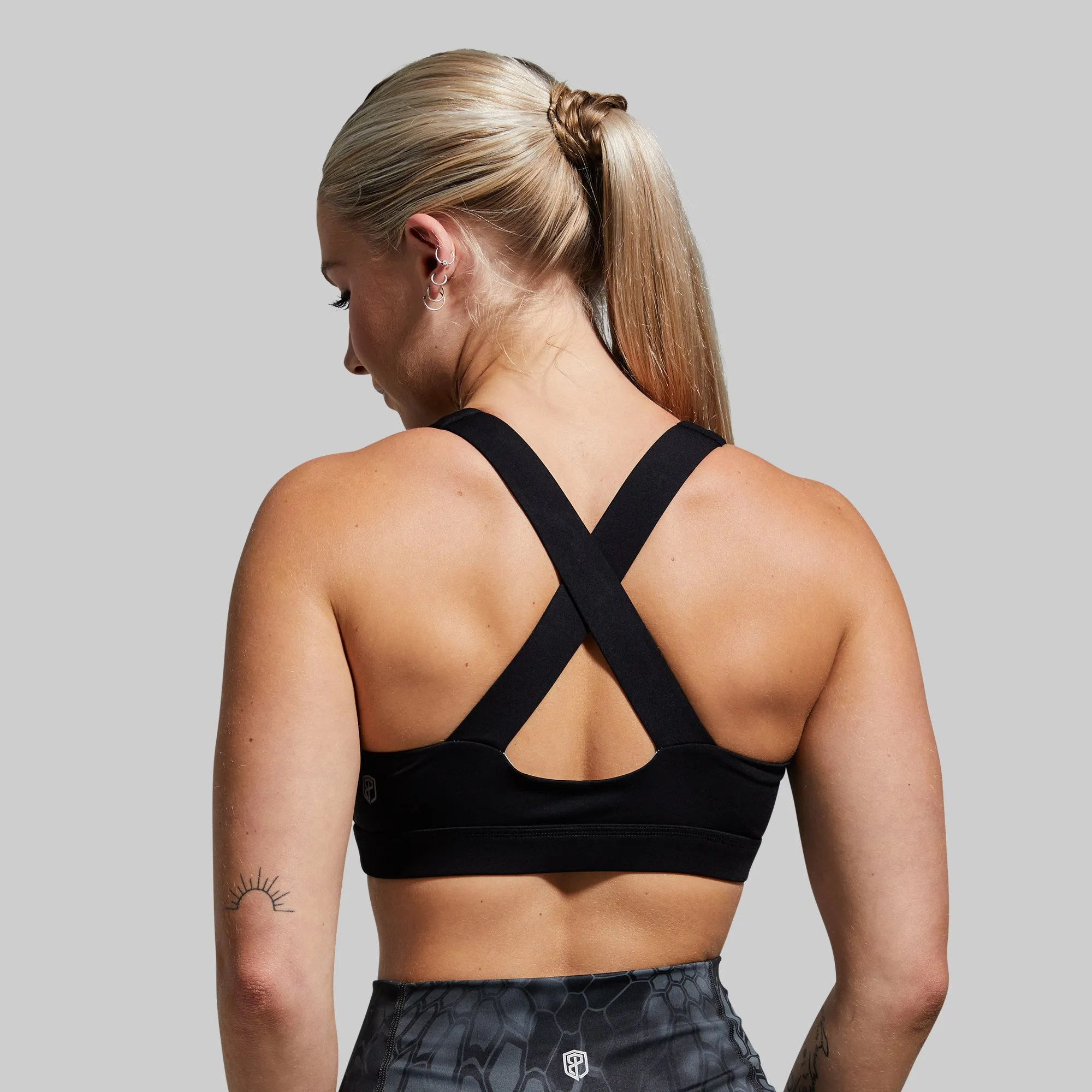 Your Essential Original Sports Bra (Black) sold by Born Primitive
