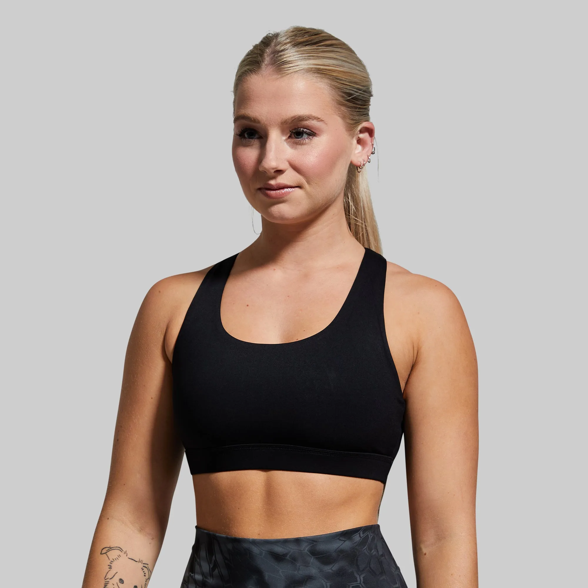 Your Essential Original Sports Bra (Black) sold by Born Primitive product image thumbnail 2