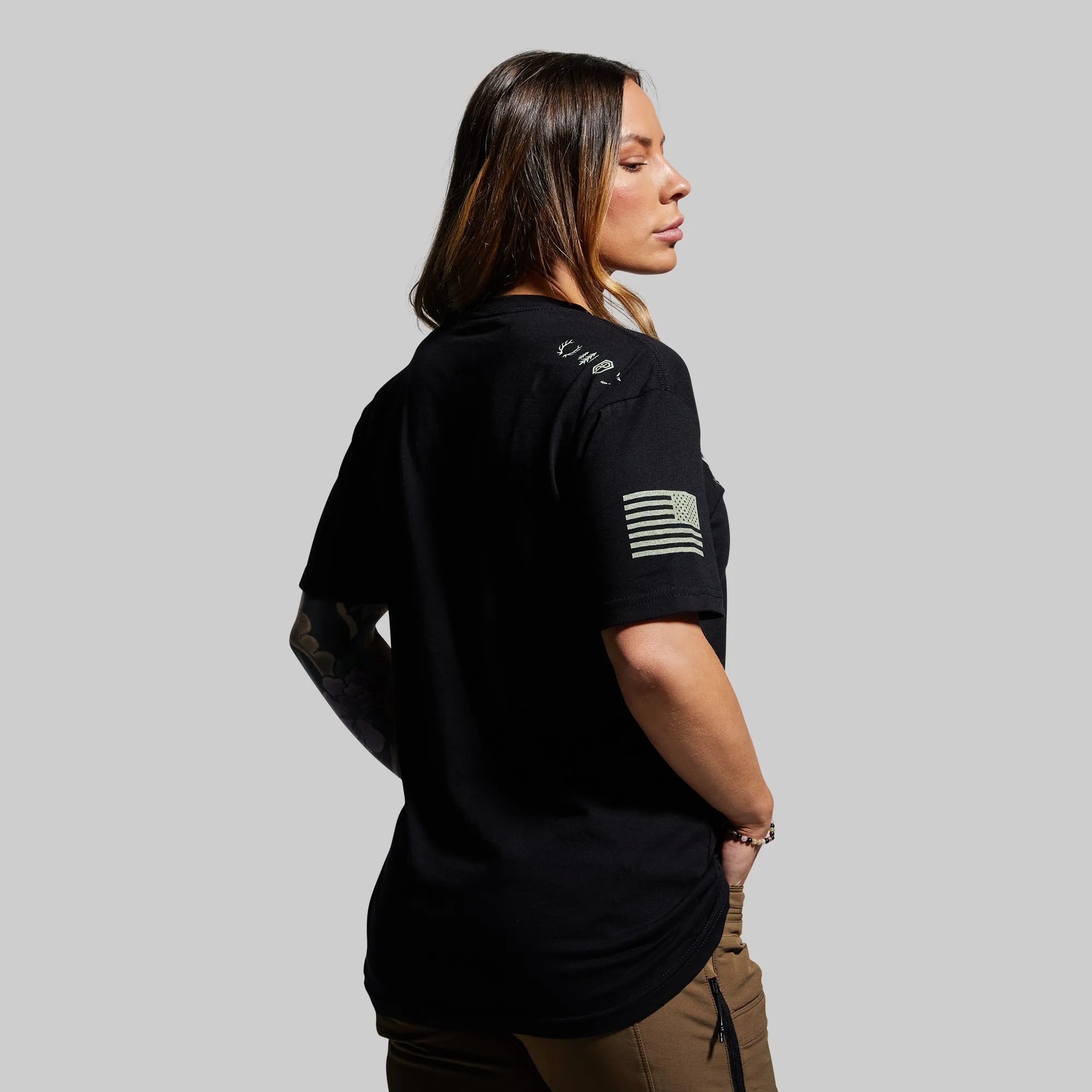 Outdoor Brand Tee (Black) sold by Born Primitive product image thumbnail 3