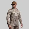 Long Sleeve Op Top (Desert Digital) sold by Born Primitive