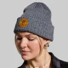 Heritage Knit Beanie (Dark Heather Grey) sold by Born Primitive