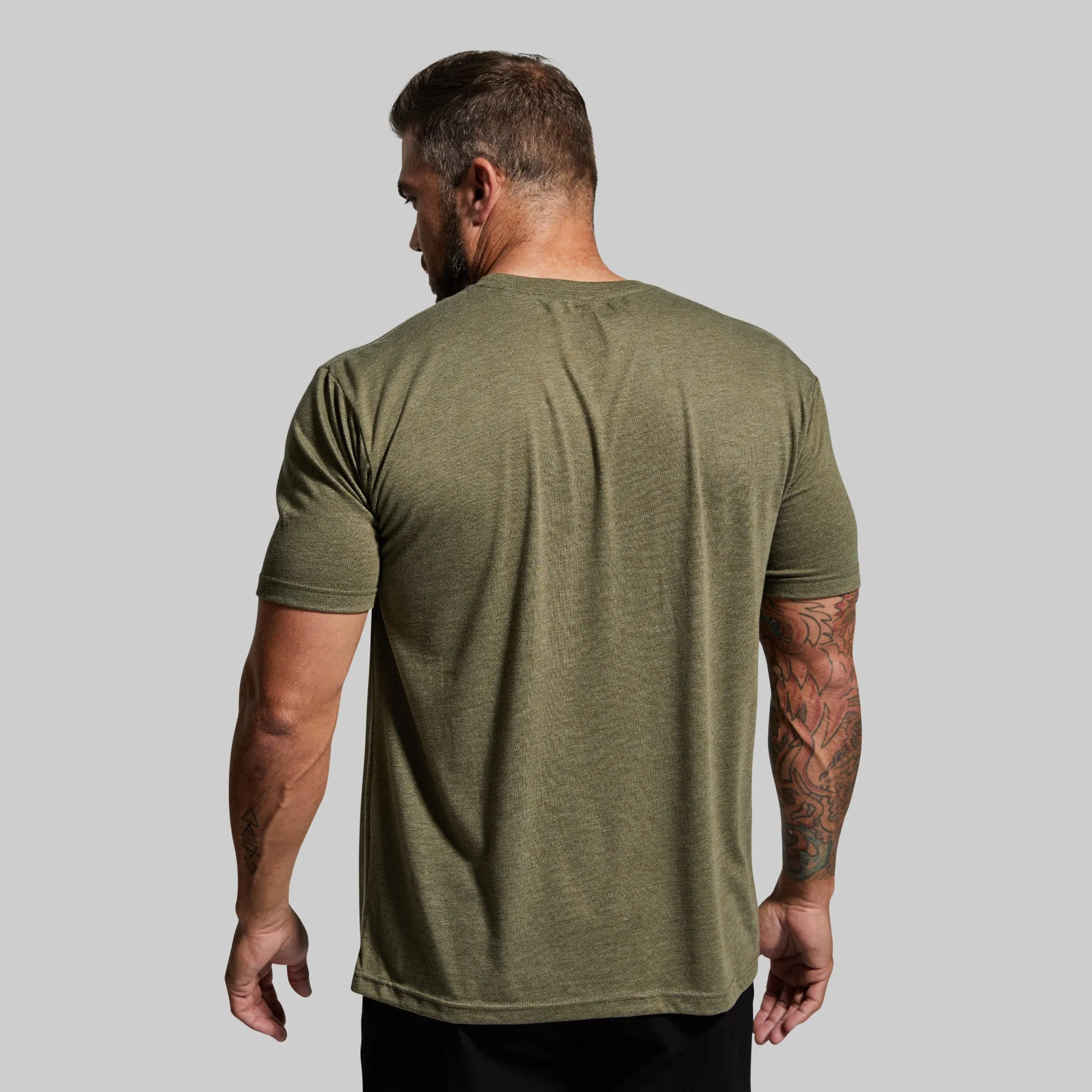 Patriot Brand T-Shirt (OD Green) sold by Born Primitive product image thumbnail 2