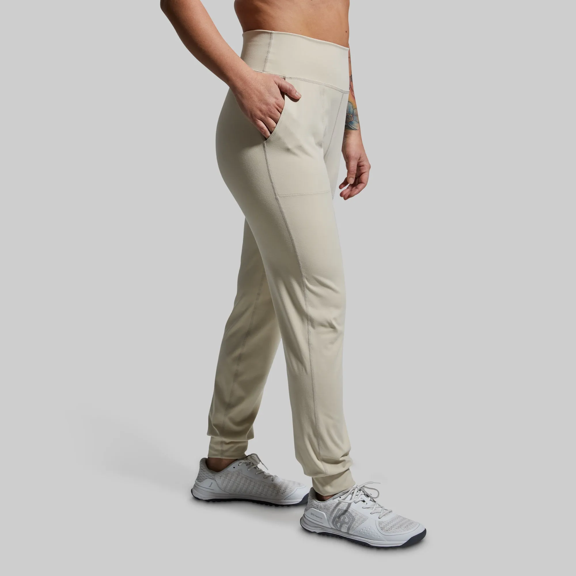 Weekender Jogger (Oatmeal) sold by Born Primitive product image thumbnail 5