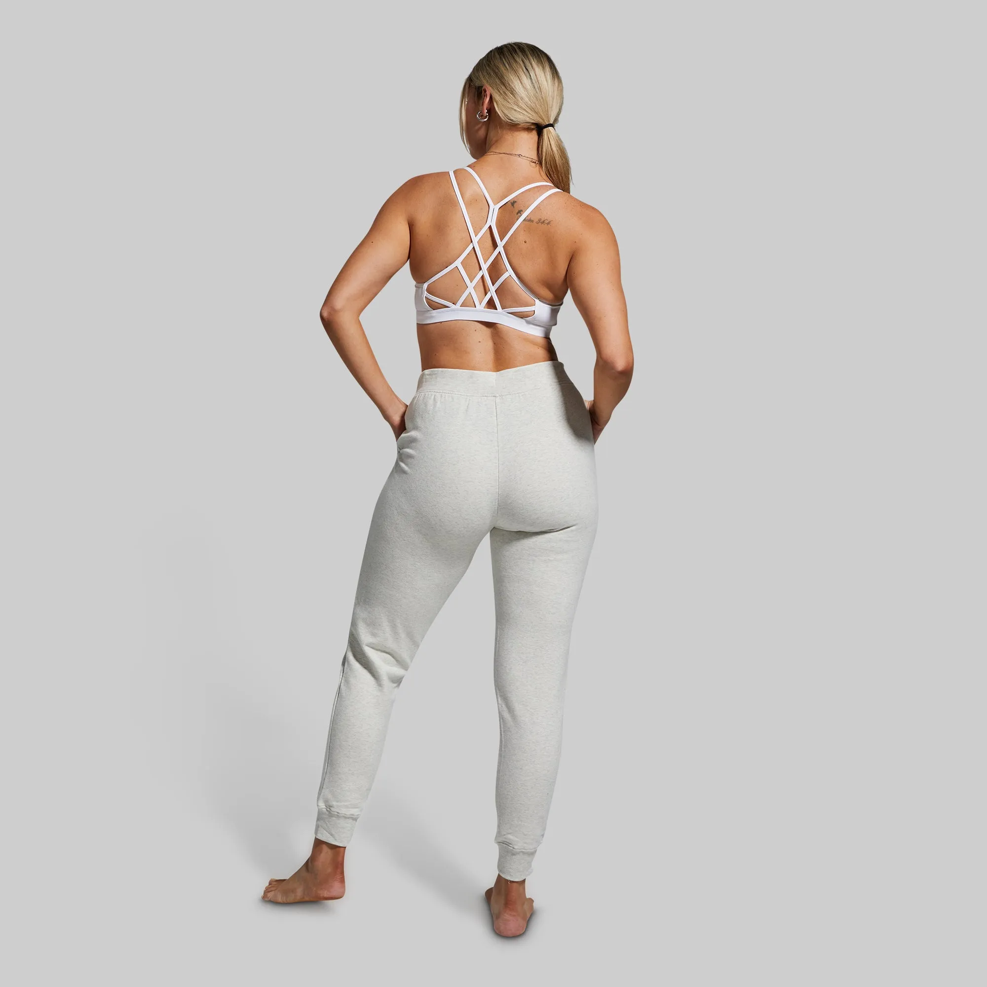 Women's Unmatched Jogger (Heather White) sold by Born Primitive product image thumbnail 5
