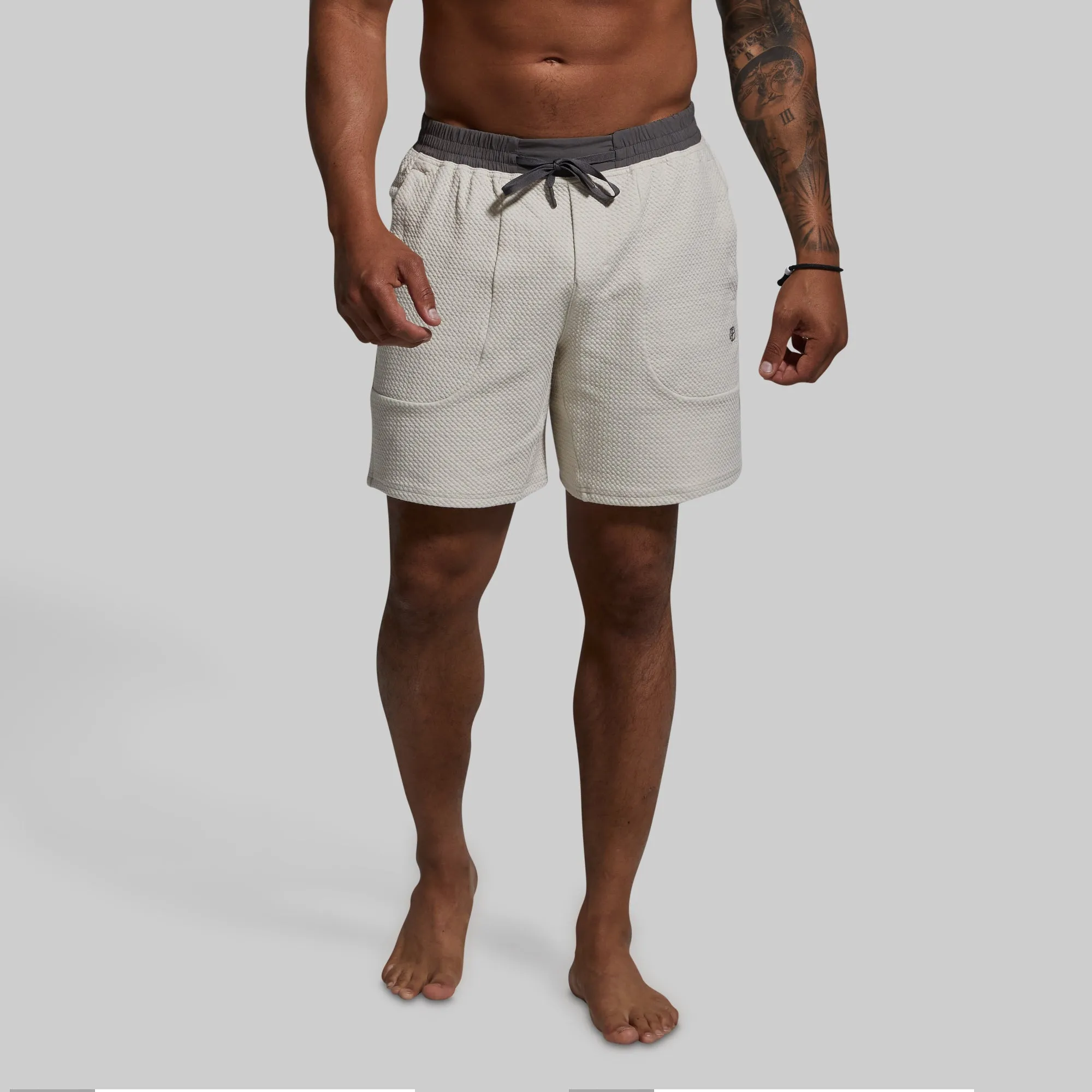 Men's Cloud Short (Oatmeal) sold by Born Primitive
