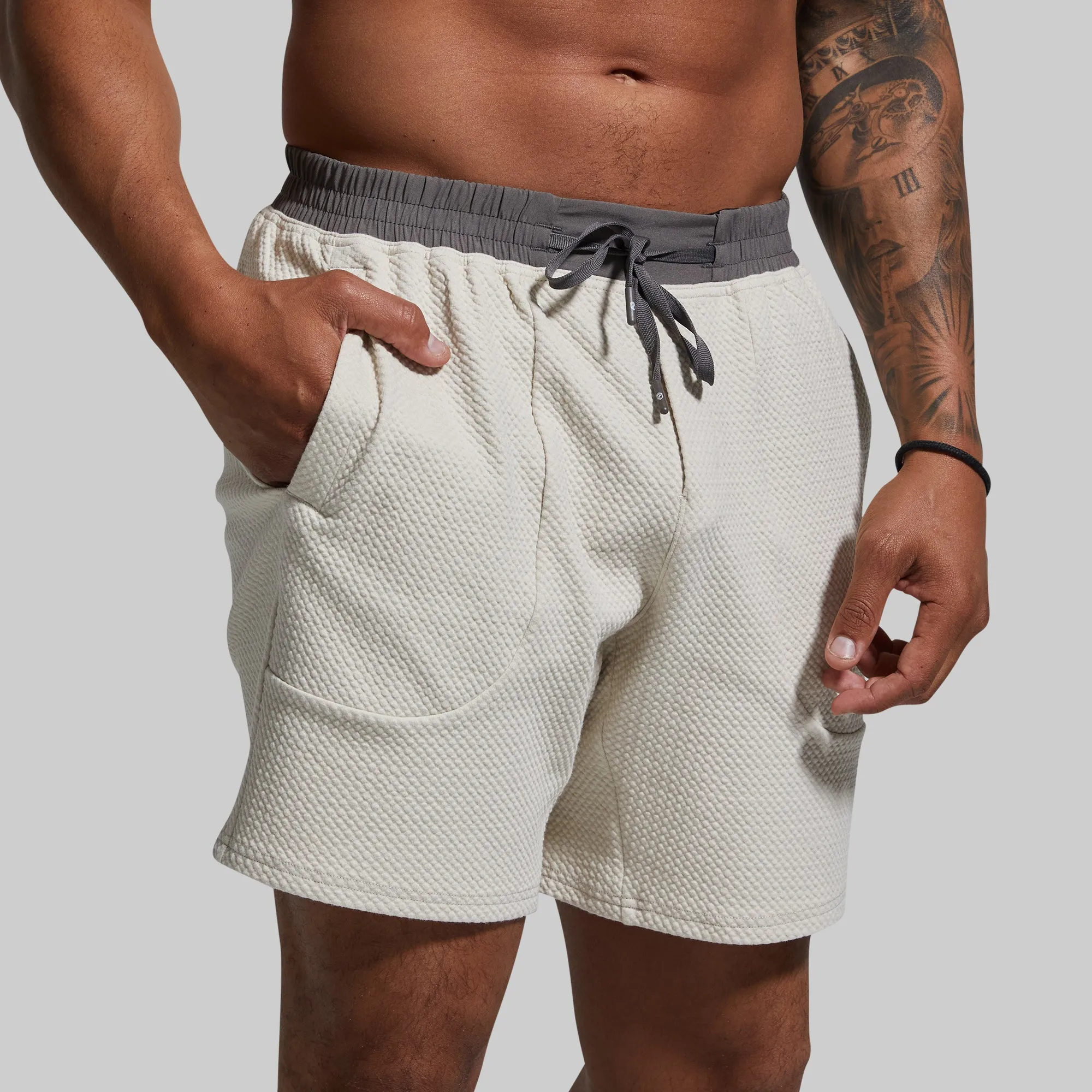 Men's Cloud Short (Oatmeal) sold by Born Primitive product image thumbnail 3
