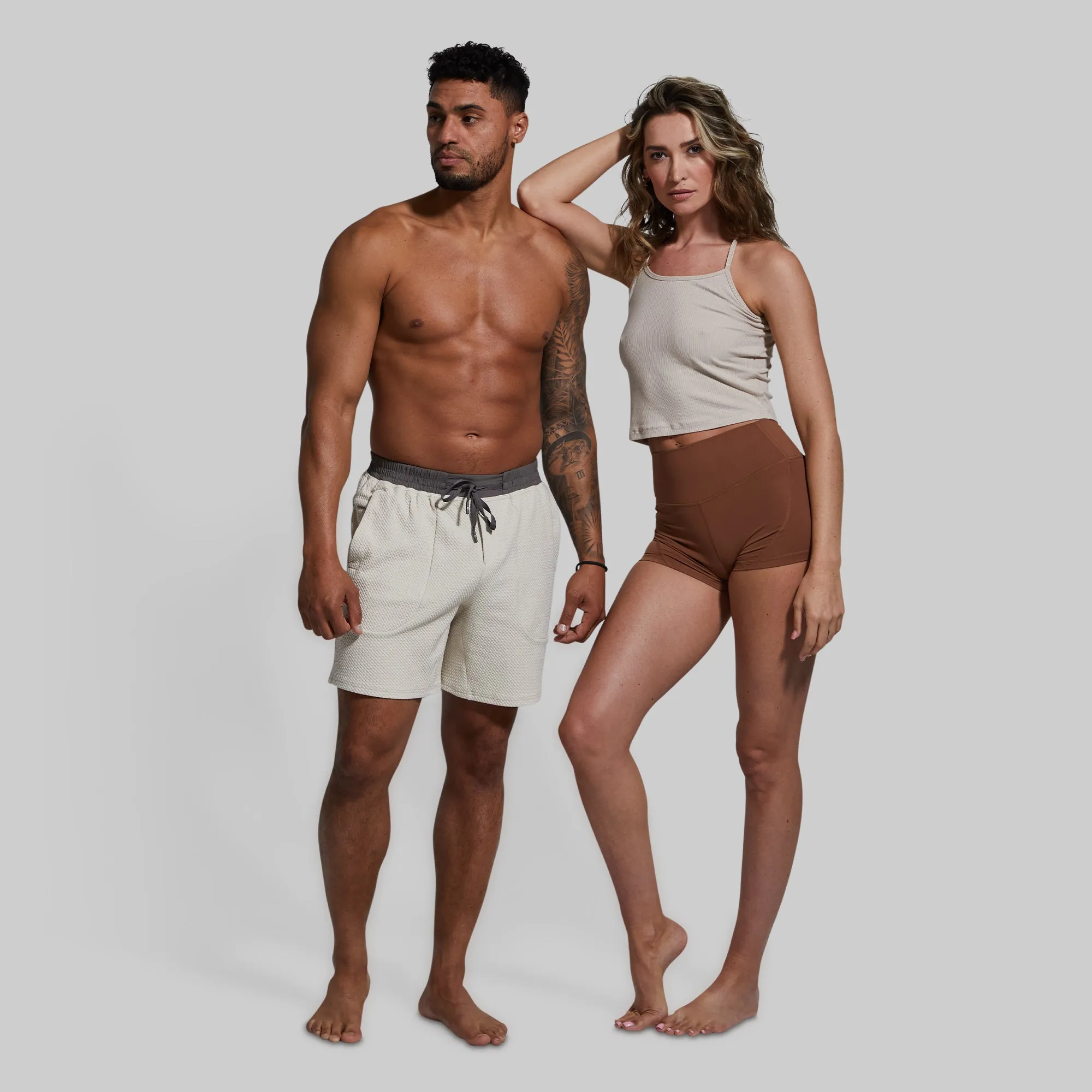 Men's Cloud Short (Oatmeal) sold by Born Primitive product image thumbnail 5