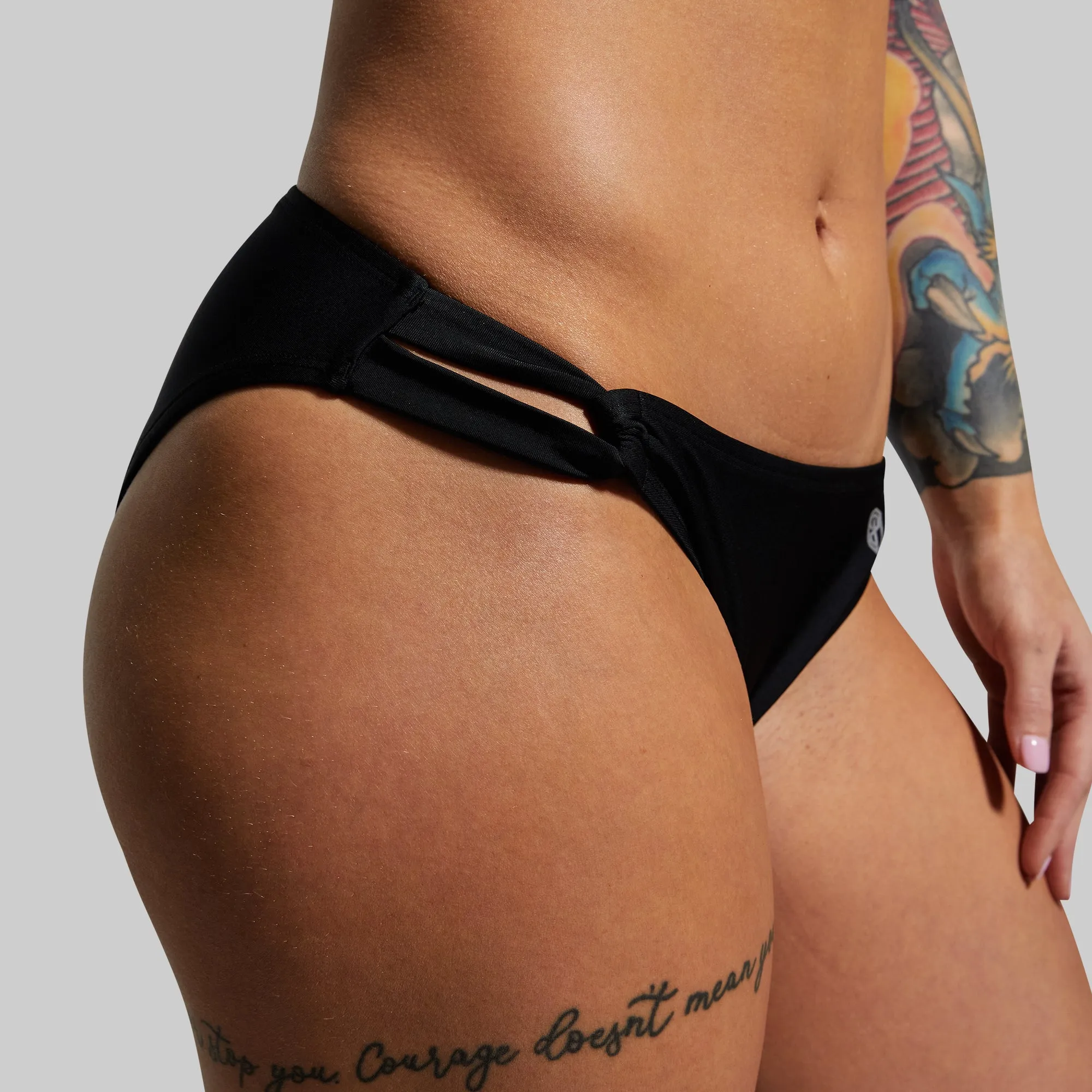 Marina Bikini Bottom (Black) sold by Born Primitive product image thumbnail 3