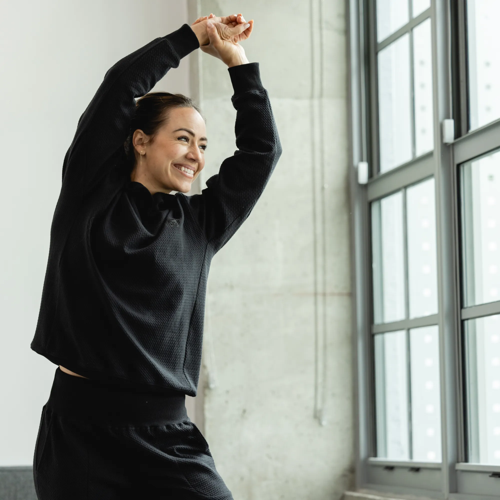 Women's Cloud Jogger Set (Black) sold by Born Primitive