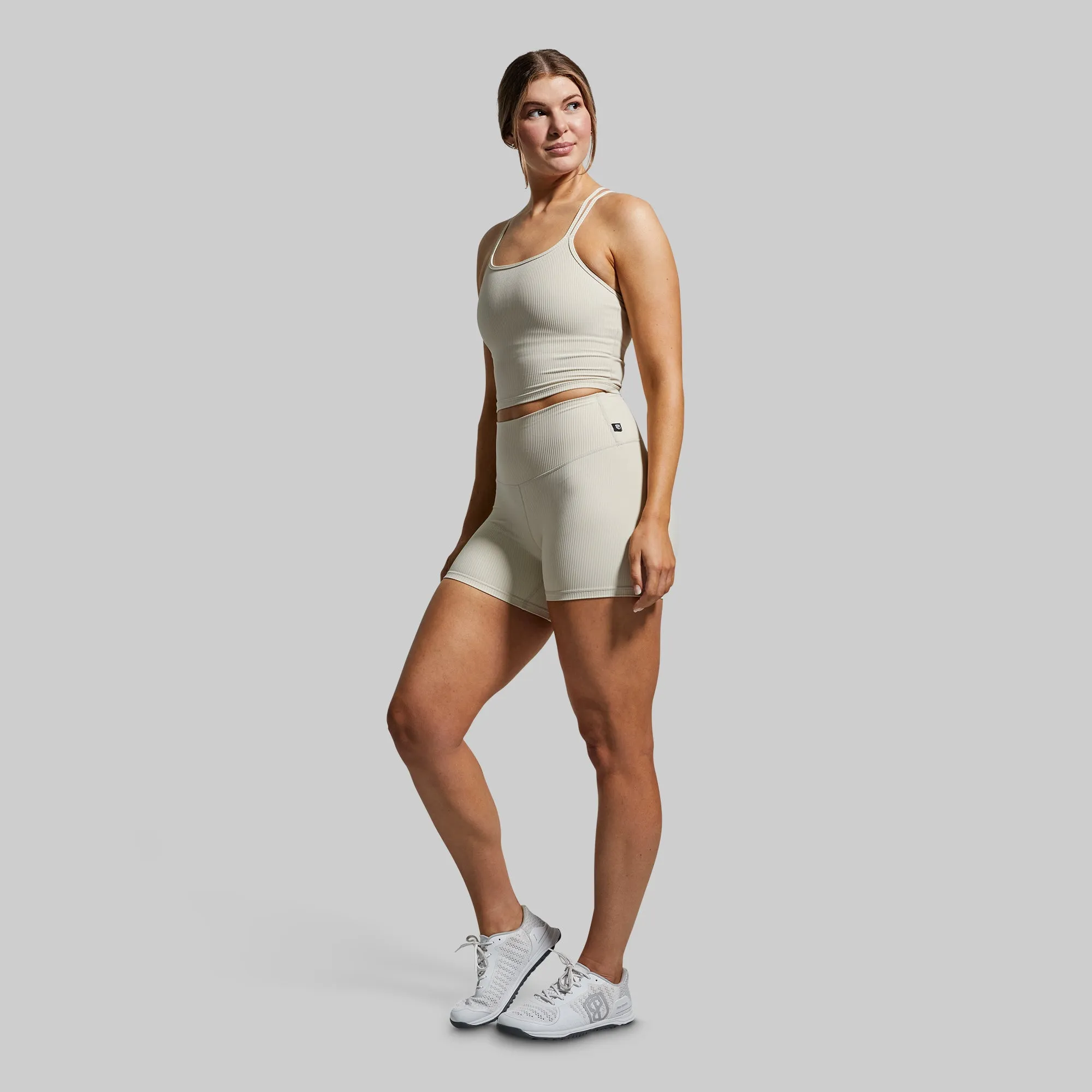 Limitless Sports Bra (Oatmeal) sold by Born Primitive product image thumbnail 5