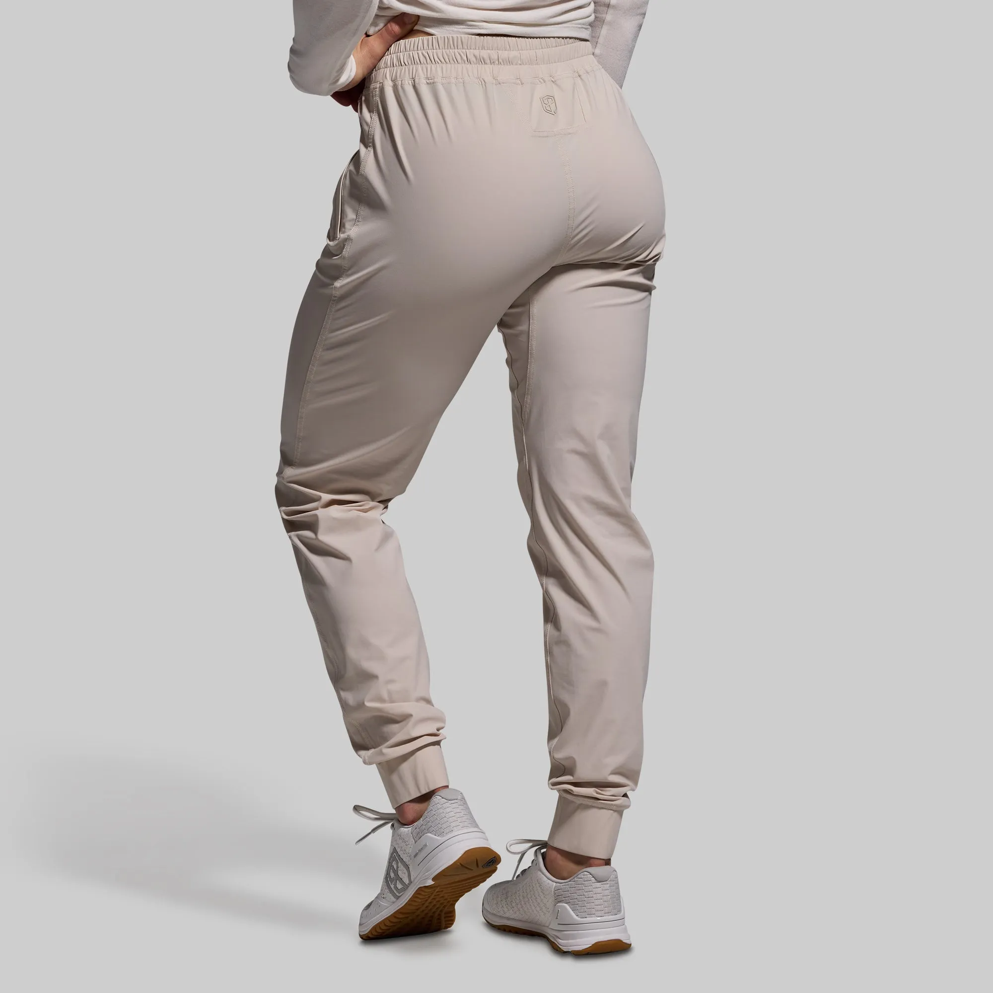 Women's Performance Jogger (Oatmeal) sold by Born Primitive product image thumbnail 2