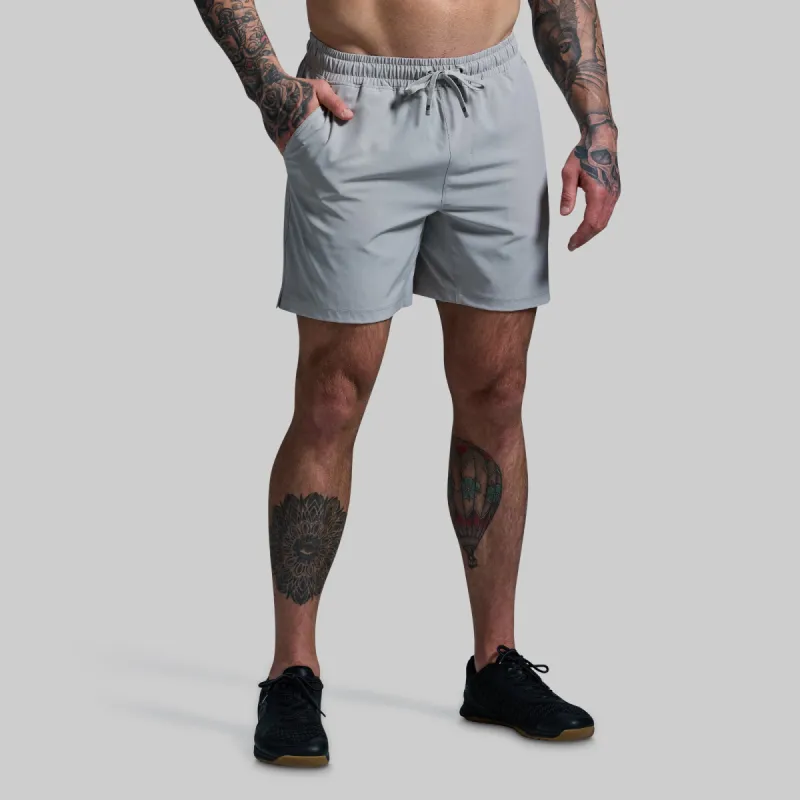 Peak Short (Paloma Grey) sold by Born Primitive