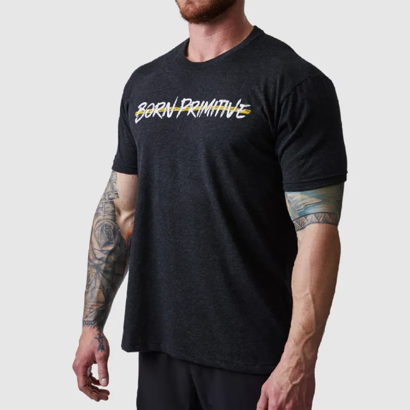 Valor Tee (Thin Gold Line) sold by Born Primitive