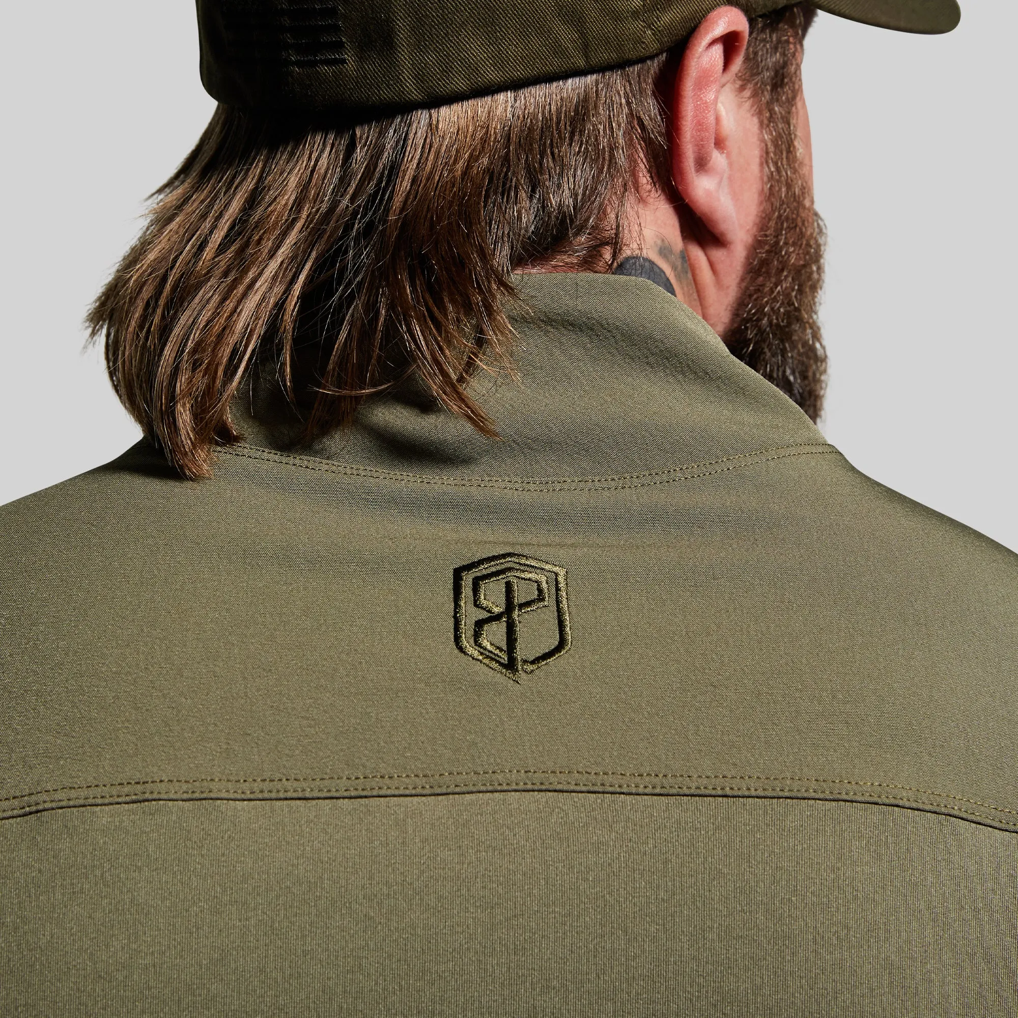 Long Sleeve Op Top (OD Green) sold by Born Primitive product image thumbnail 3