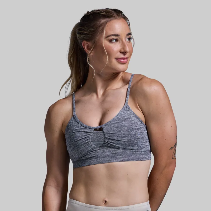 Athleisure Bra (Heather Grey) sold by Born Primitive