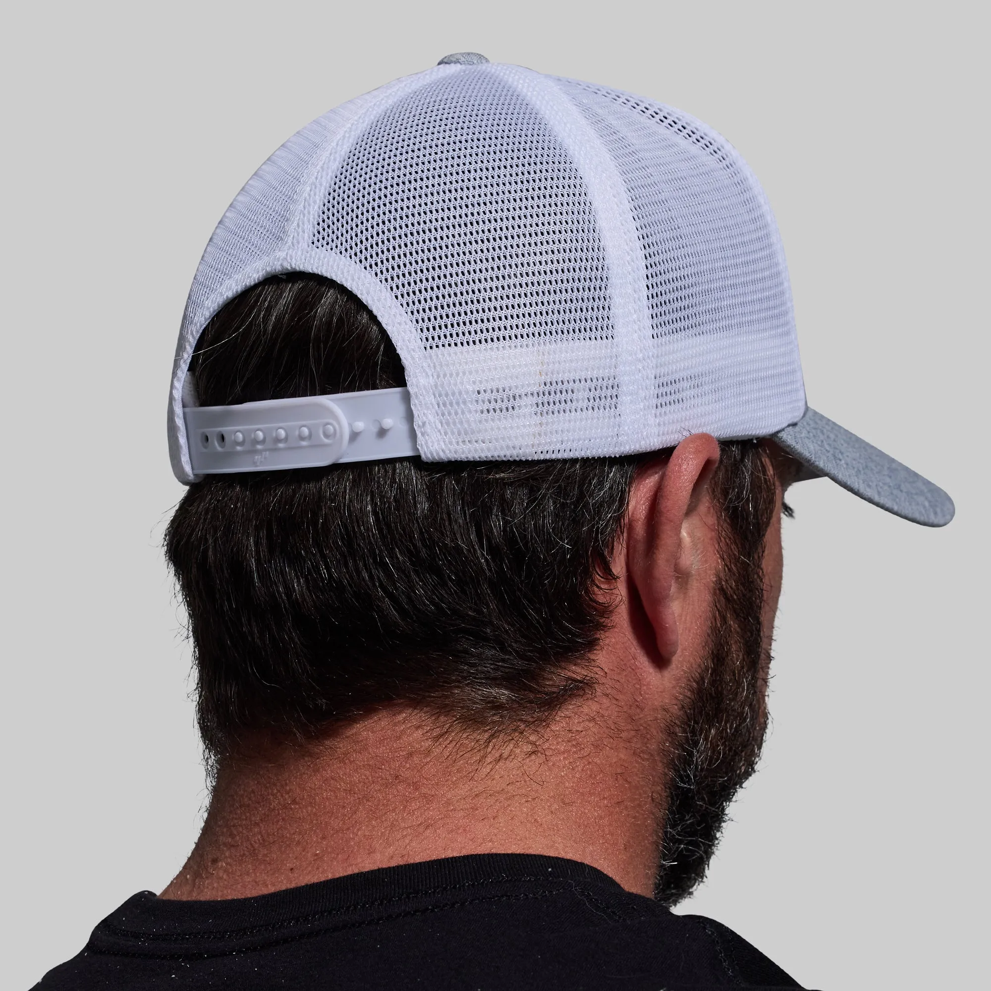 BP Two-Tone Trucker Hat (Silver/White) sold by Born Primitive product image thumbnail 2