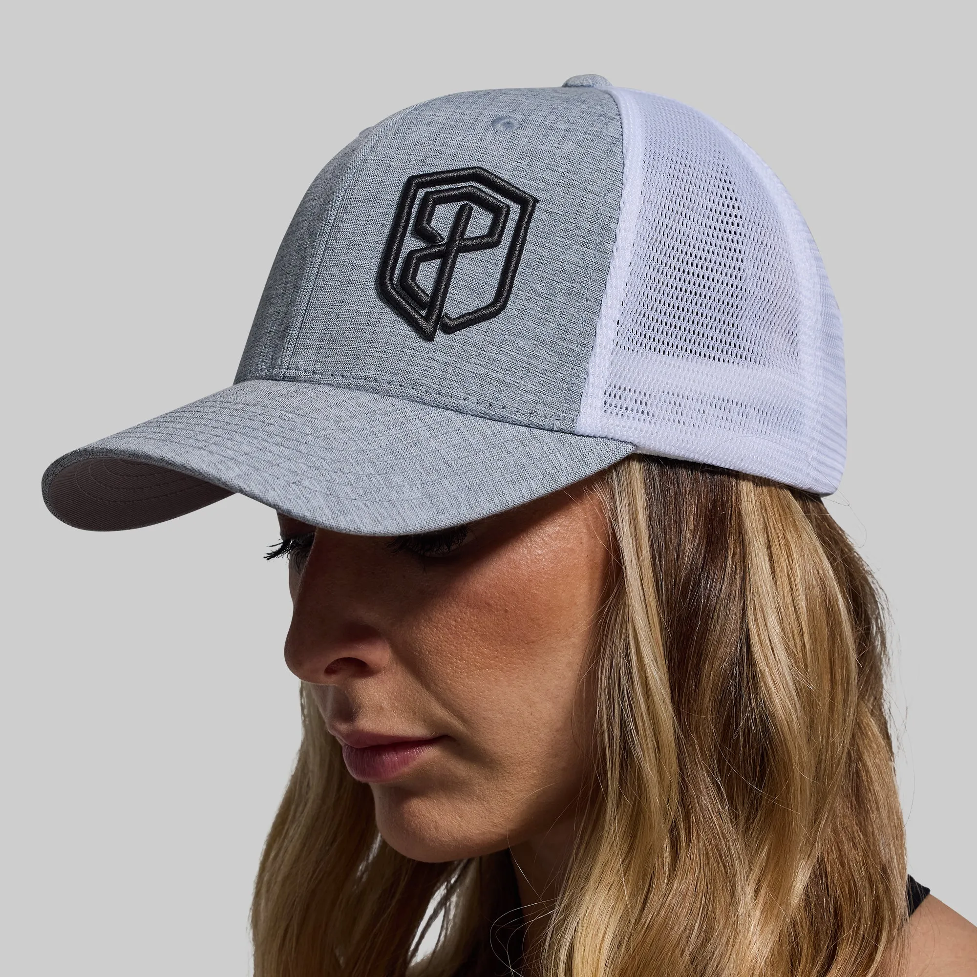 BP Two-Tone Trucker Hat (Silver/White) sold by Born Primitive product image thumbnail 4