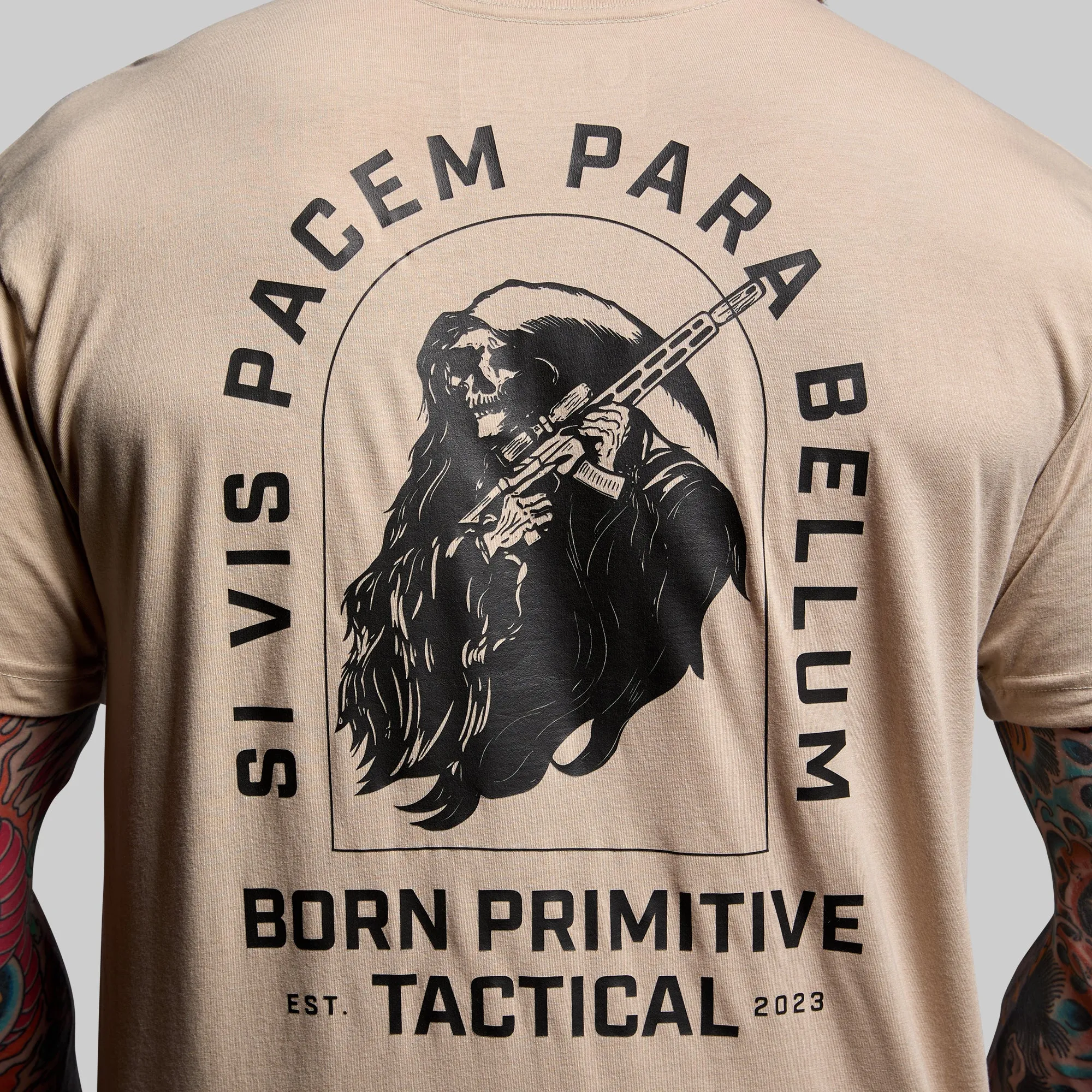 Tactical Reaper Tee (Tan) sold by Born Primitive product image thumbnail 3
