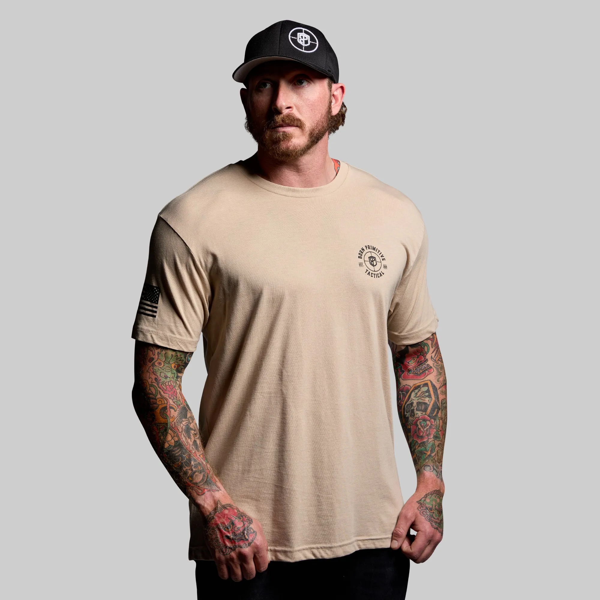 Tactical Reaper Tee (Tan) sold by Born Primitive product image thumbnail 2