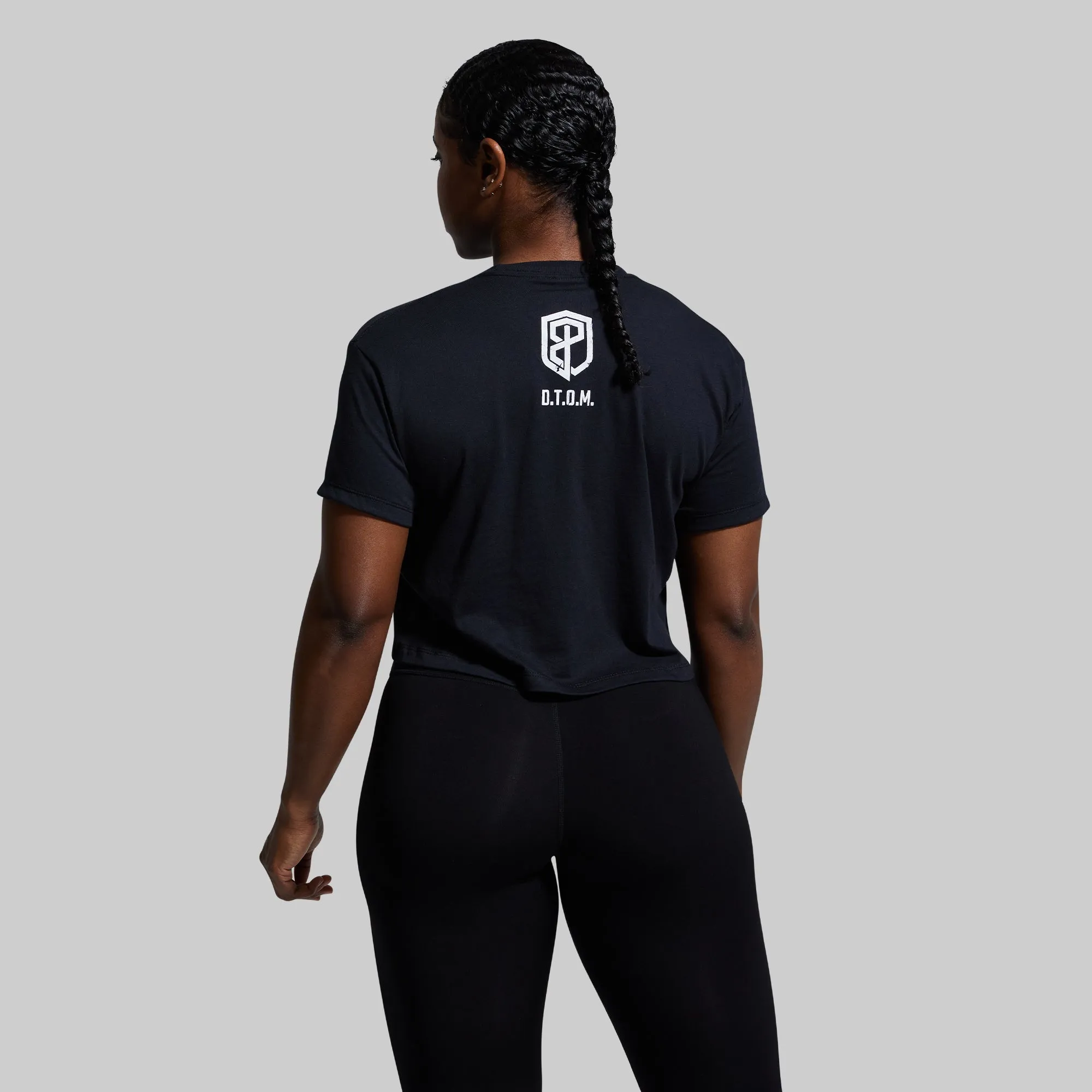 Gadsden Flag Crop Tee (USA) sold by Born Primitive product image thumbnail 2