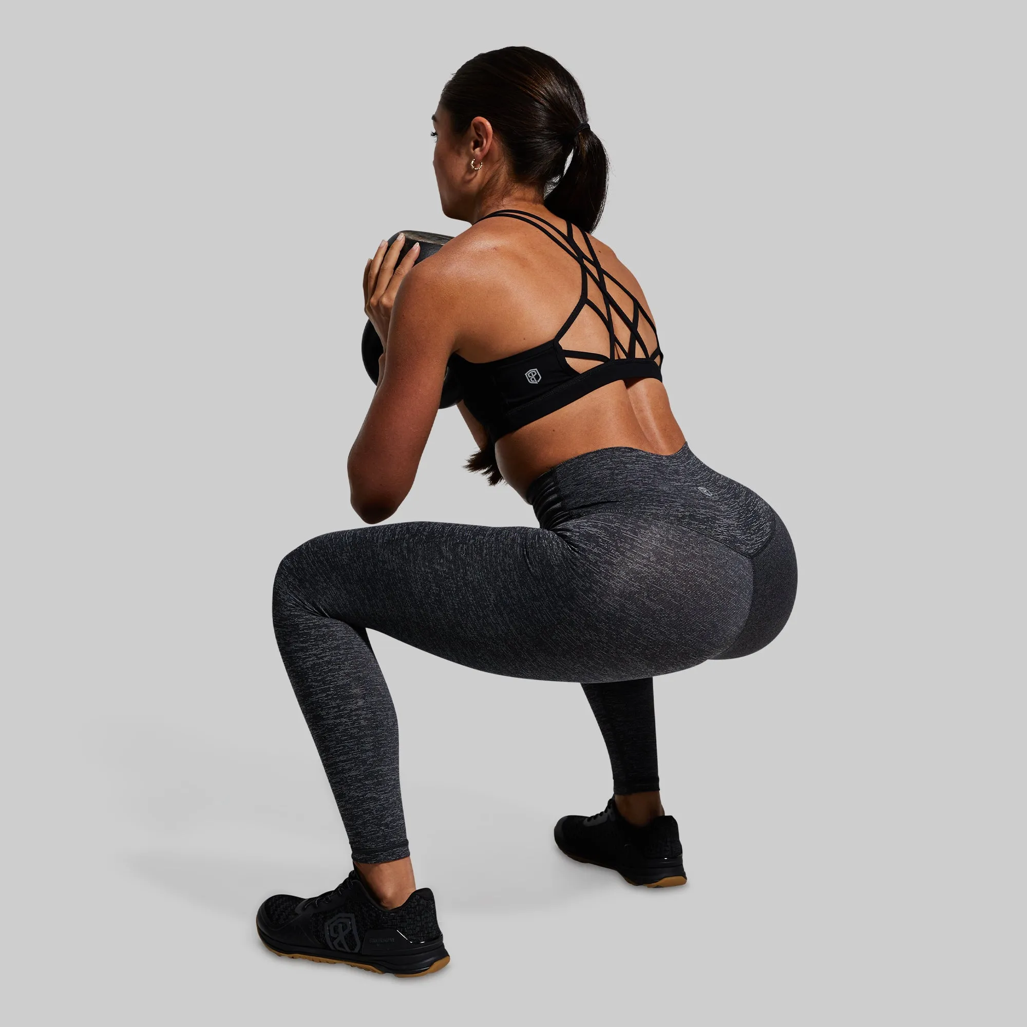 Your New Favorite Legging 2.0 (Heather Black) sold by Born Primitive product image thumbnail 4