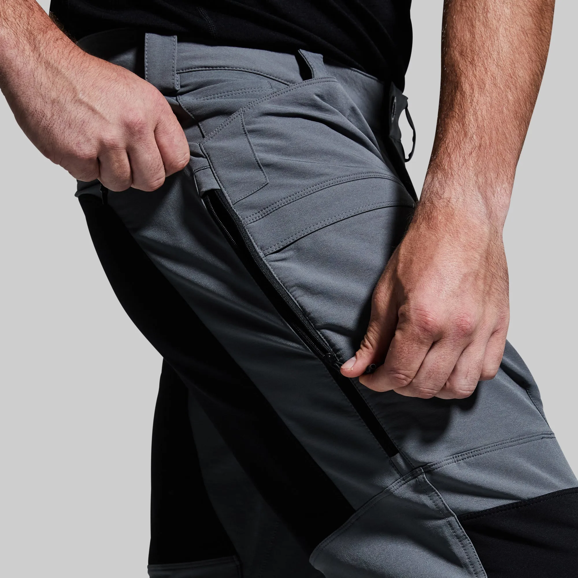 Men's Frontier Pant (Wolf Grey/Black Knees) sold by Born Primitive product image thumbnail 3