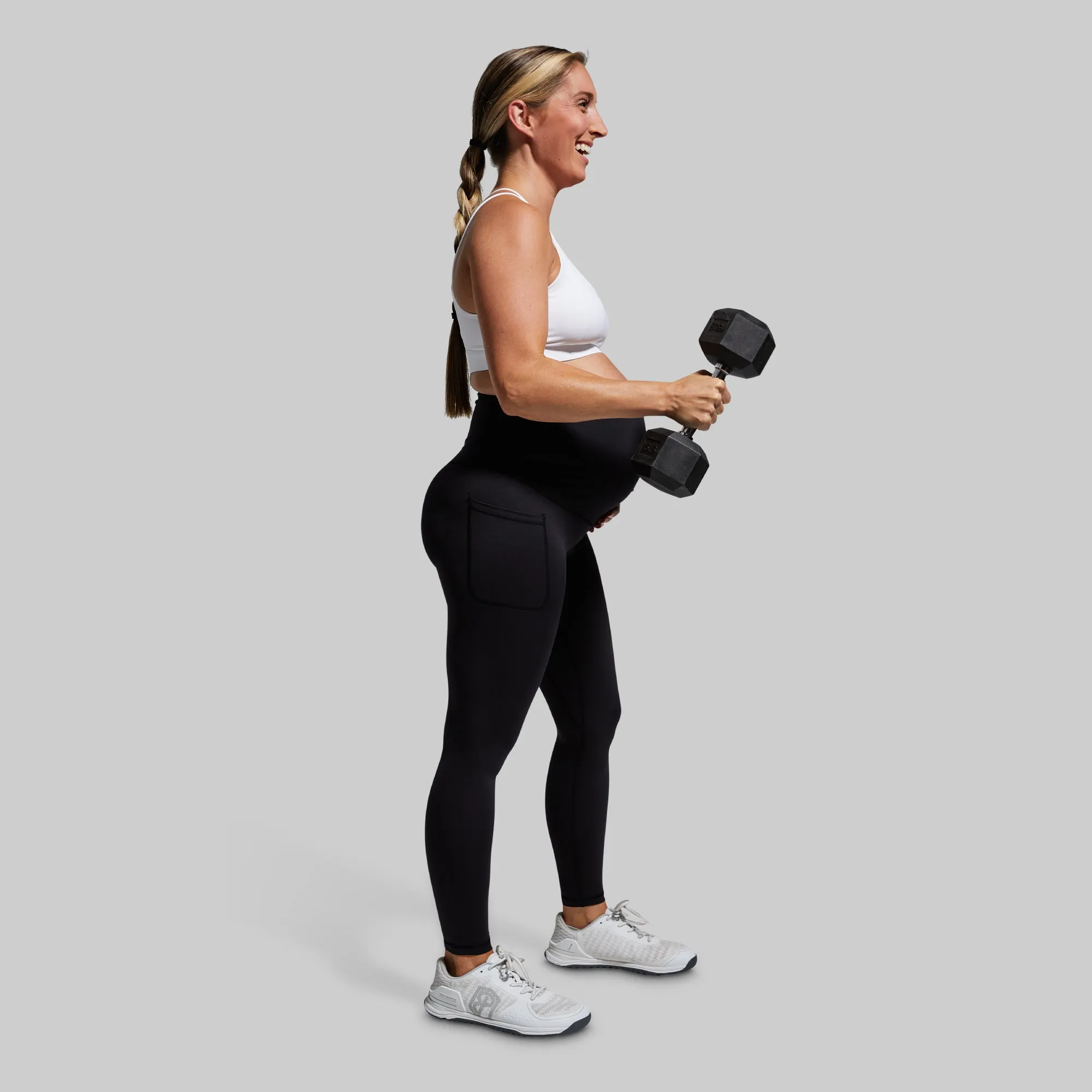 Maternity Legging w/ Pockets (Black) sold by Born Primitive product image thumbnail 5