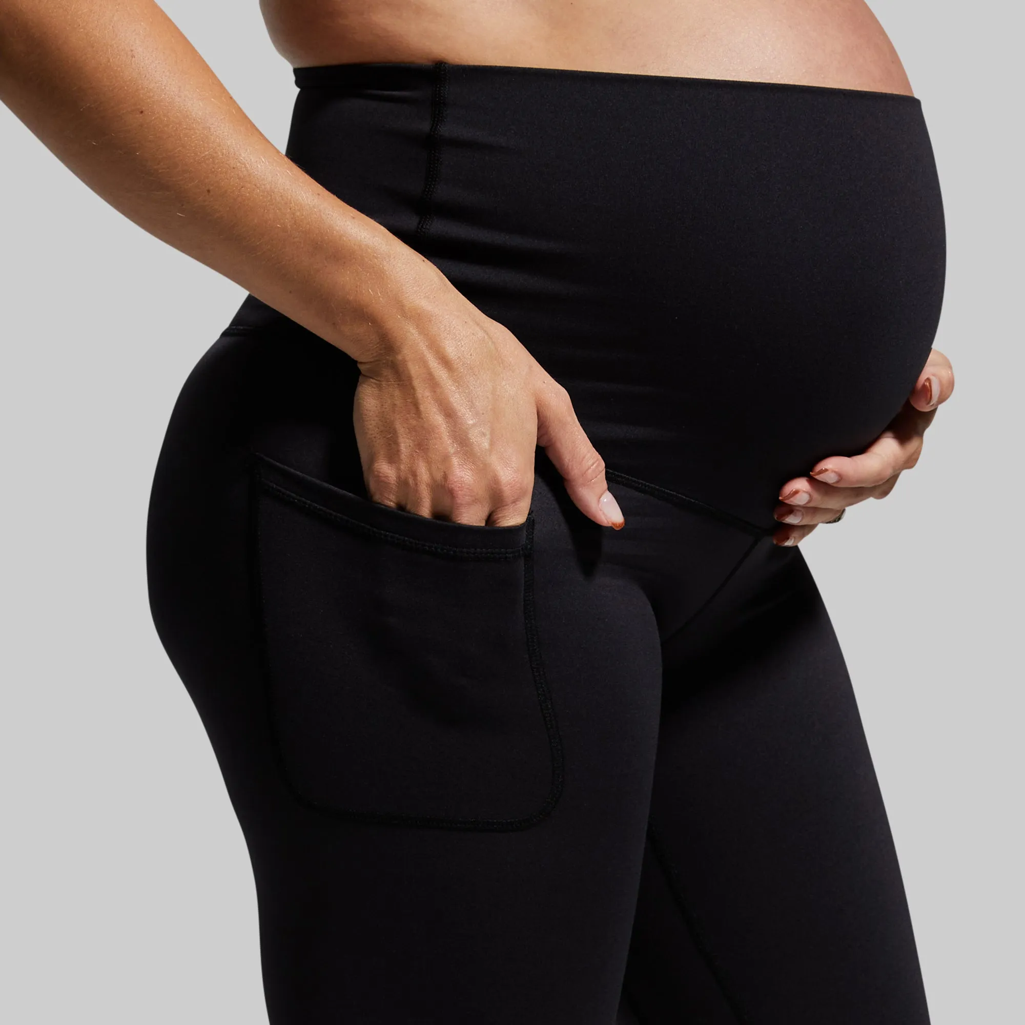 Maternity Legging w/ Pockets (Black) sold by Born Primitive product image thumbnail 3