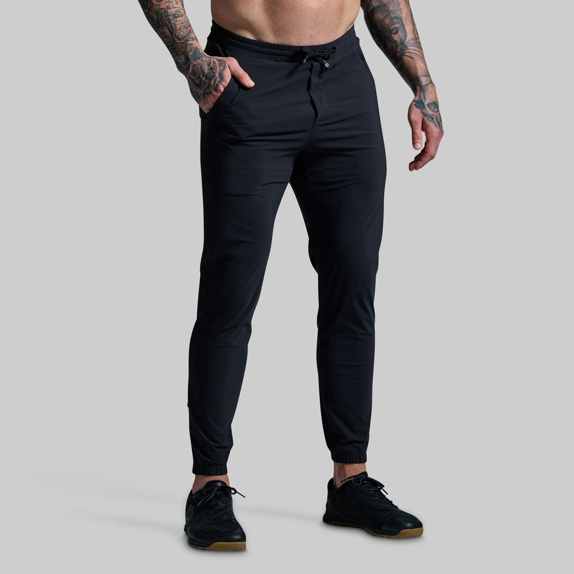 Men's Performance Jogger (Black) sold by Born Primitive