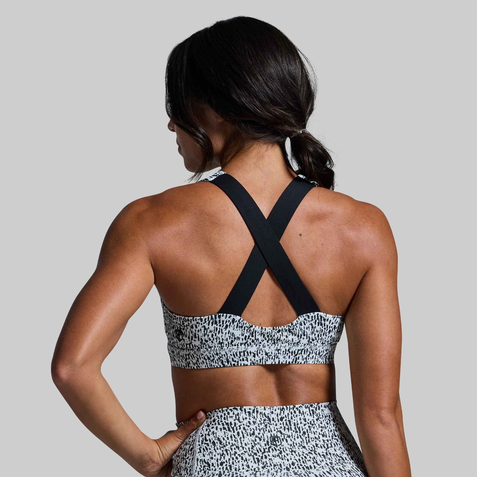 Your Essential Sports Bra (Spotted) sold by Born Primitive