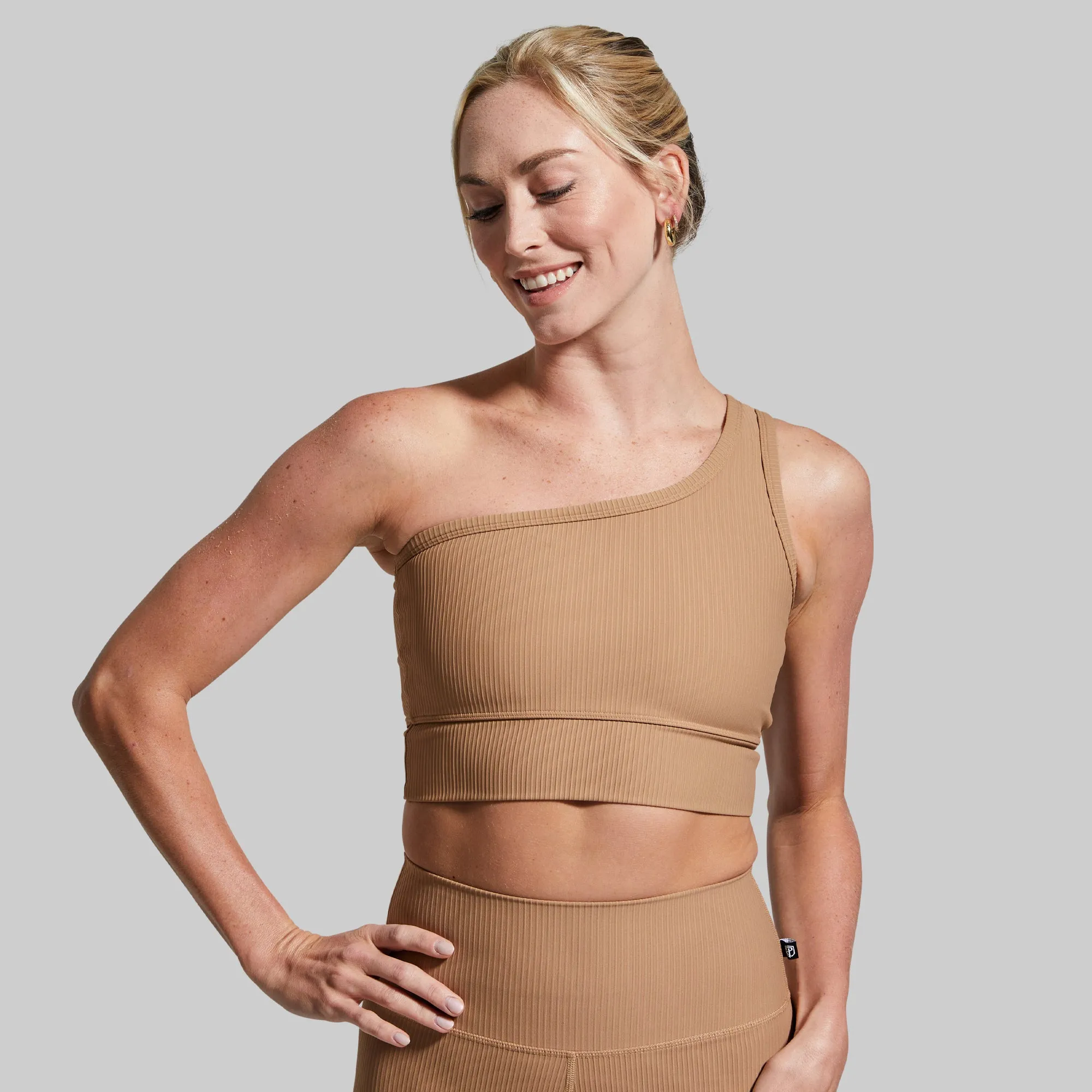 Evolve Sports Bra (Tiger's Eye) sold by Born Primitive