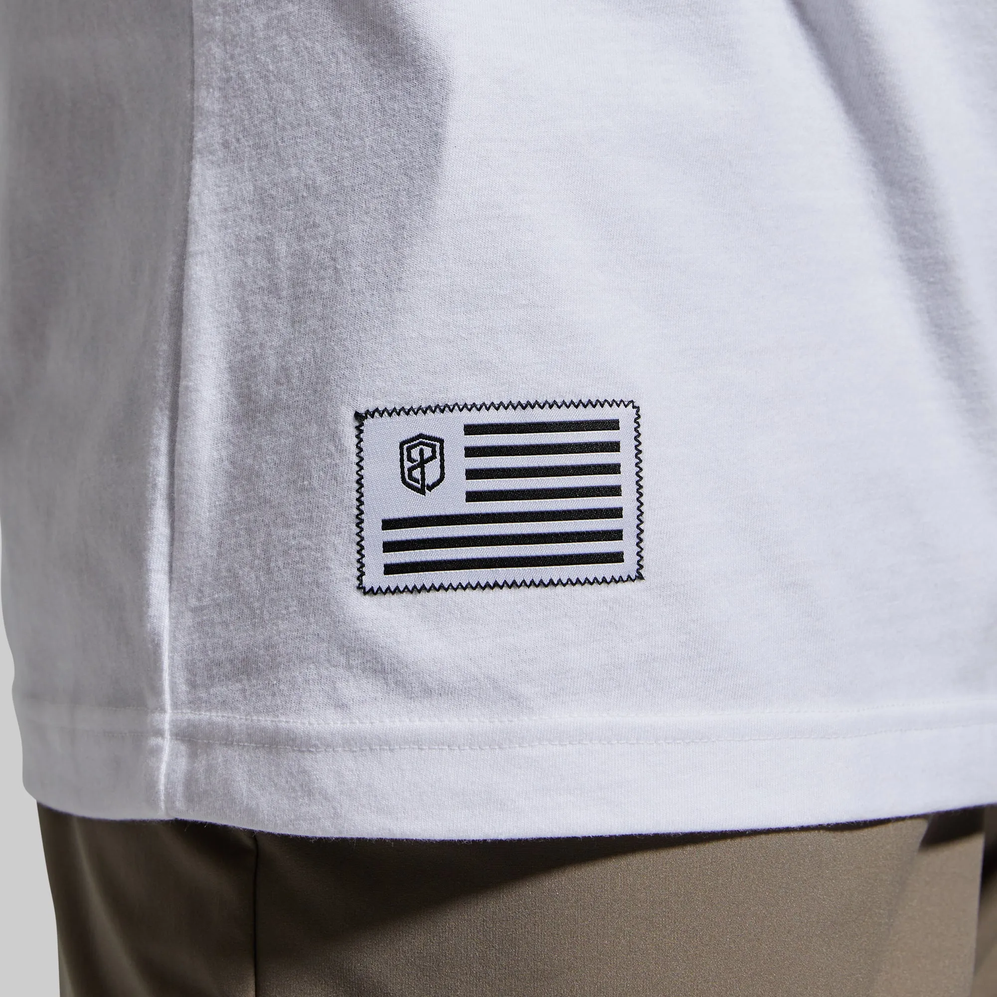 Home of the Brave Tee (White) sold by Born Primitive product image thumbnail 5