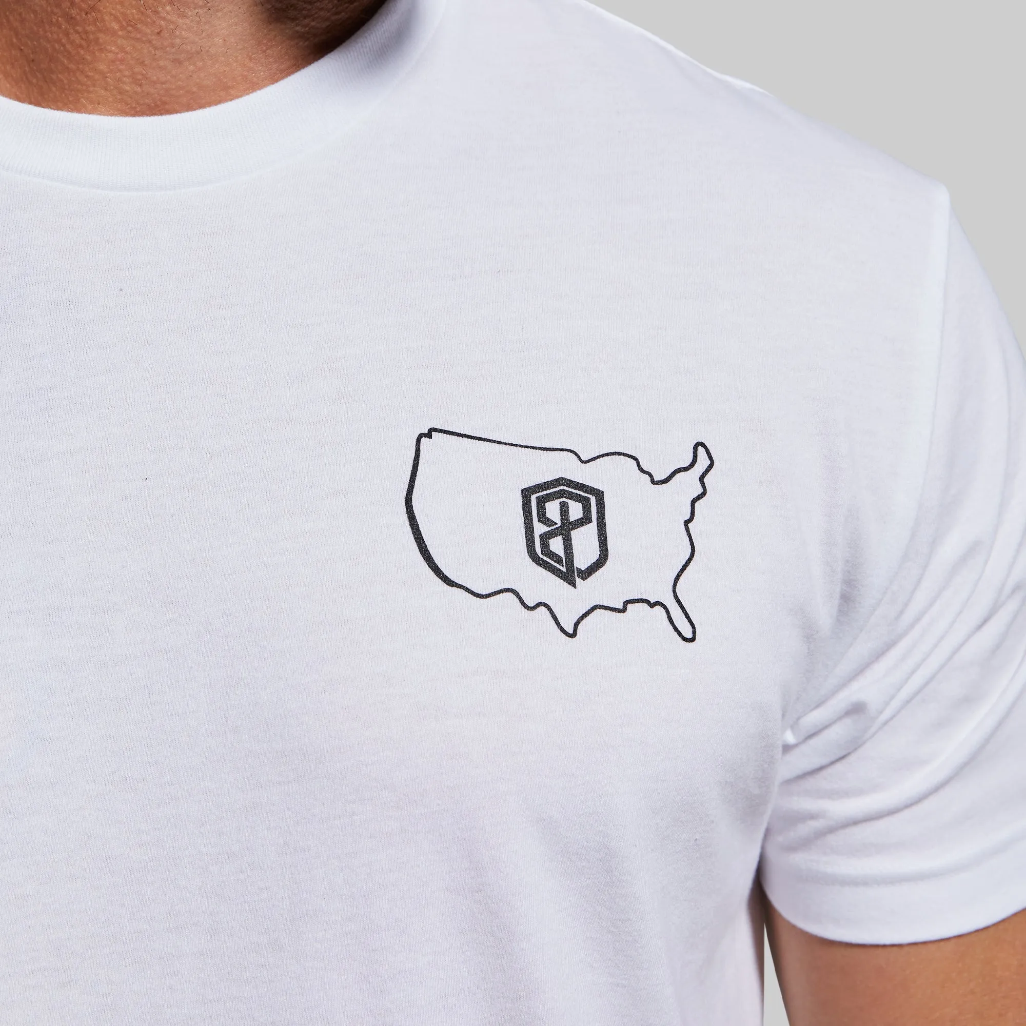 Home of the Brave Tee (White) sold by Born Primitive product image thumbnail 3