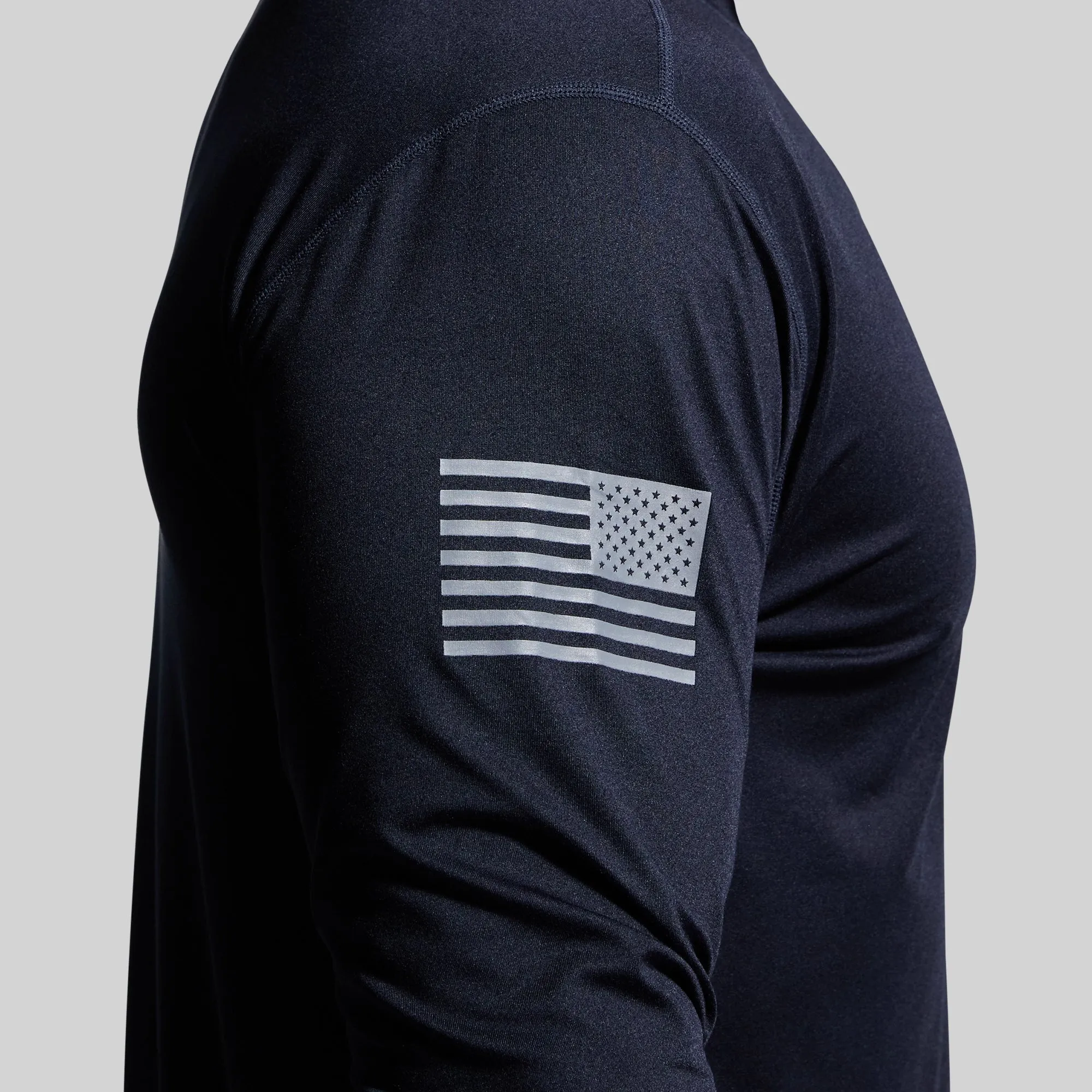 Long Sleeve Range Shirt (Police Blue-Flag) sold by Born Primitive product image thumbnail 2