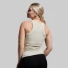 Day to Day Ribbed Tank (Oatmeal) sold by Born Primitive