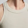 Day to Day Ribbed Tank (Oatmeal) sold by Born Primitive