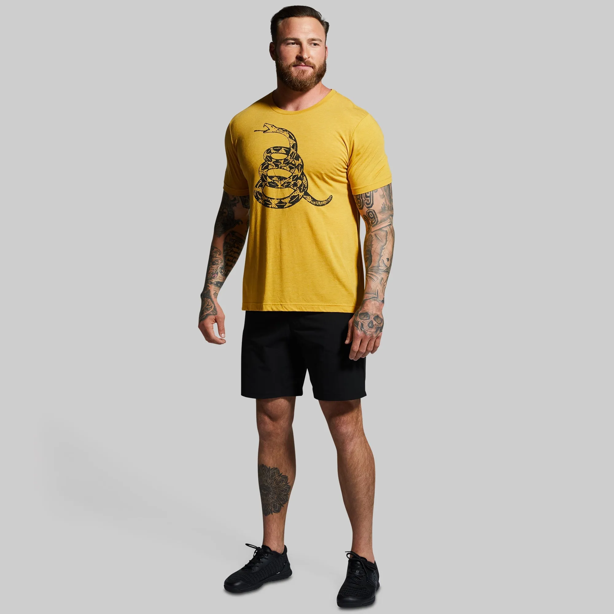 Gadsden Flag Tee (Mustard) sold by Born Primitive product image thumbnail 4