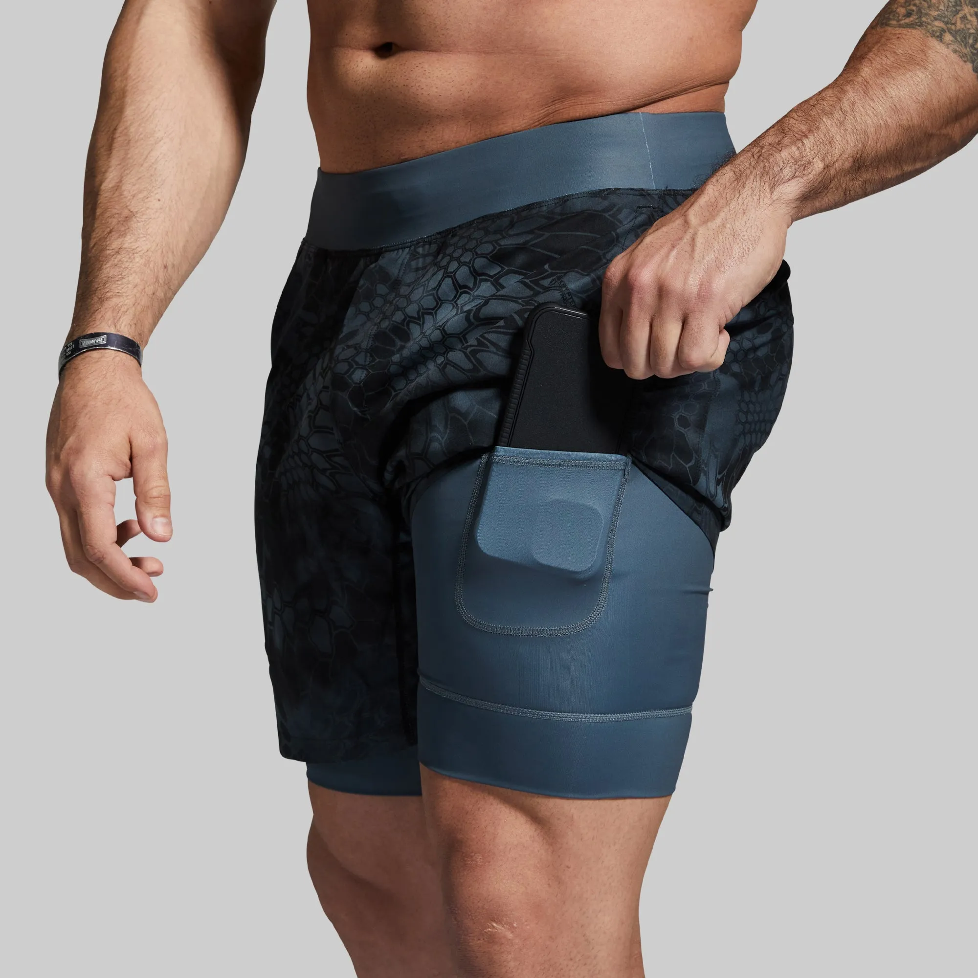 Versatile Short w/ Compression 7" (Typhon) sold by Born Primitive product image thumbnail 2