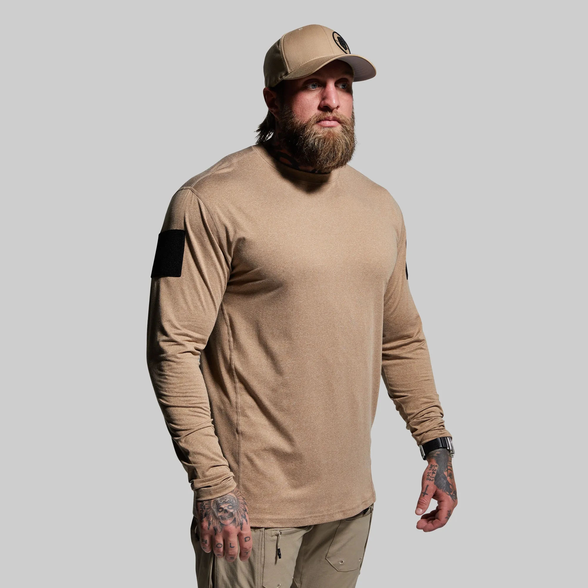 Long Sleeve Range Shirt (Brown-Velcro) sold by Born Primitive